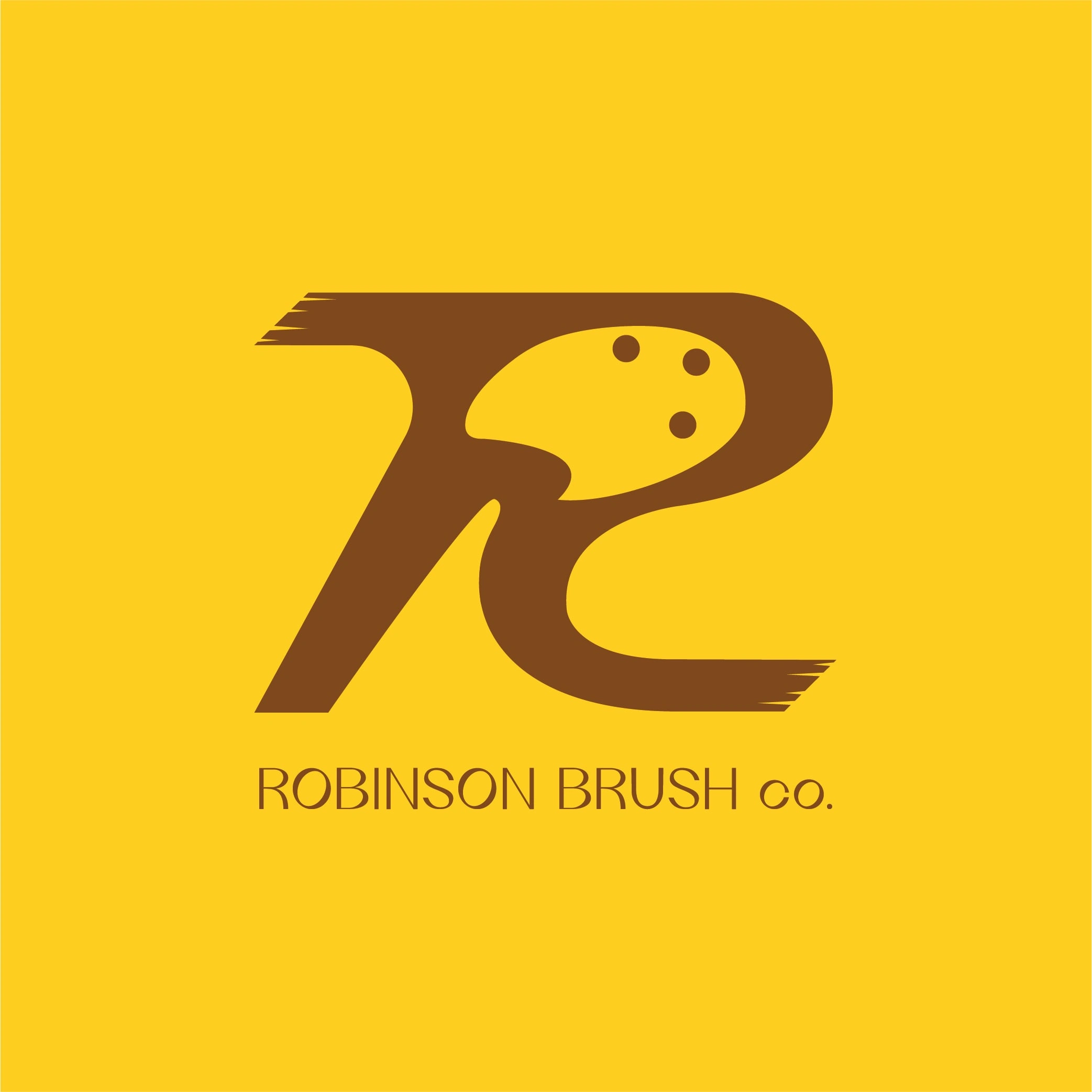 Robinson Logo | Dark on Light