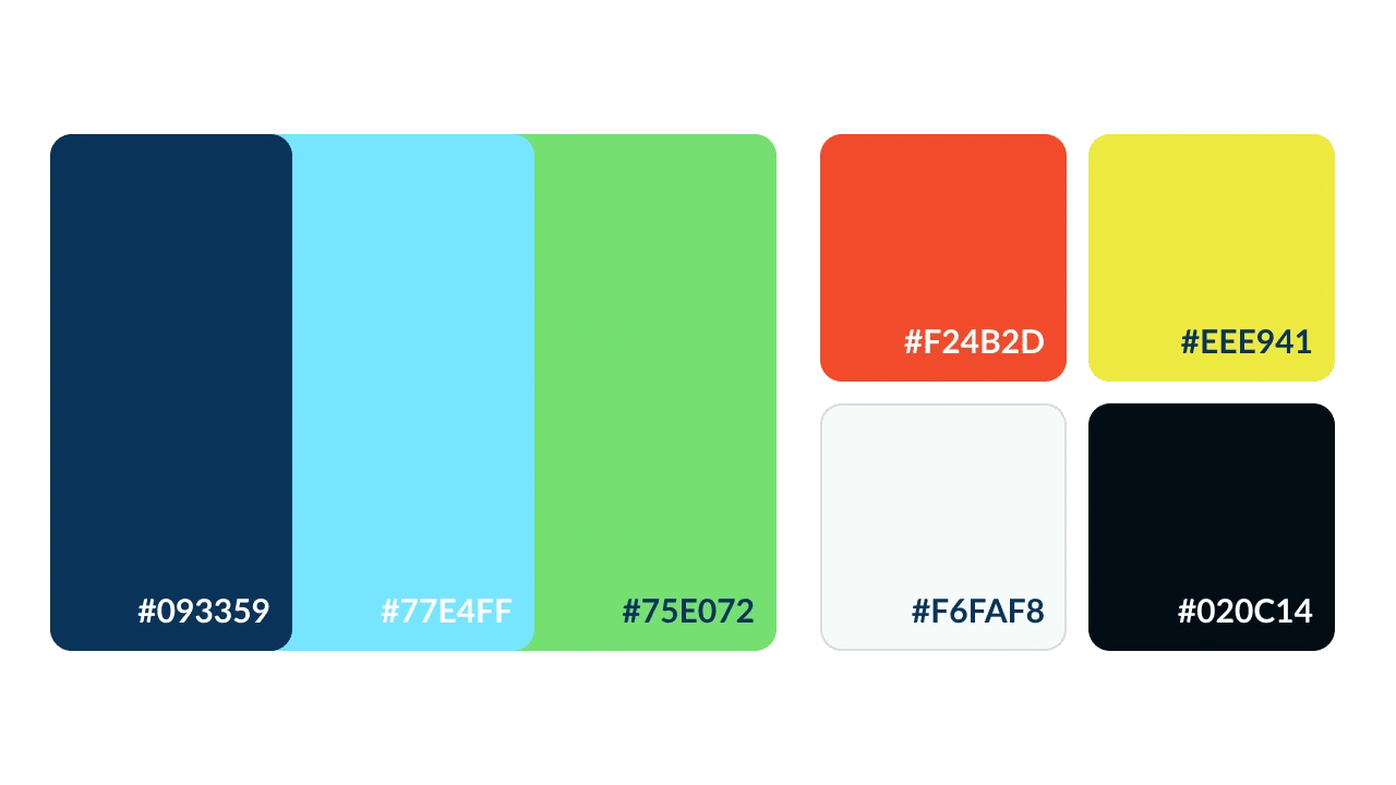 Primary & Secondary Color Palettes