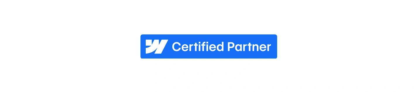 I'm a Certified Webflow Partner