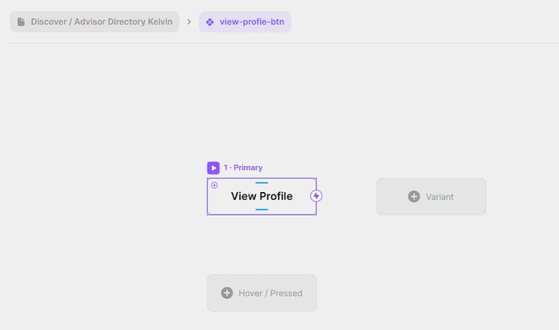 View profile button