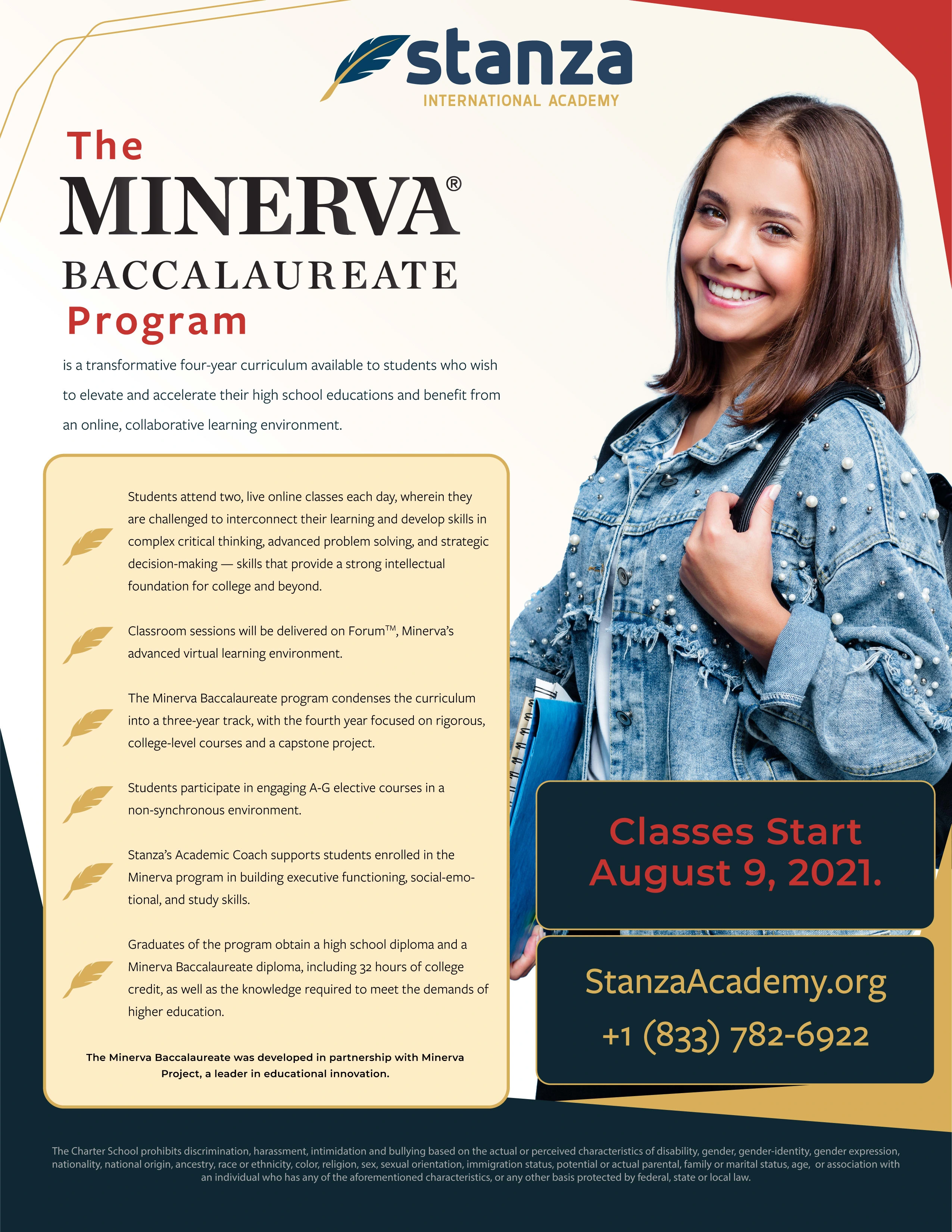 Minerva Baccalaureate Flyer