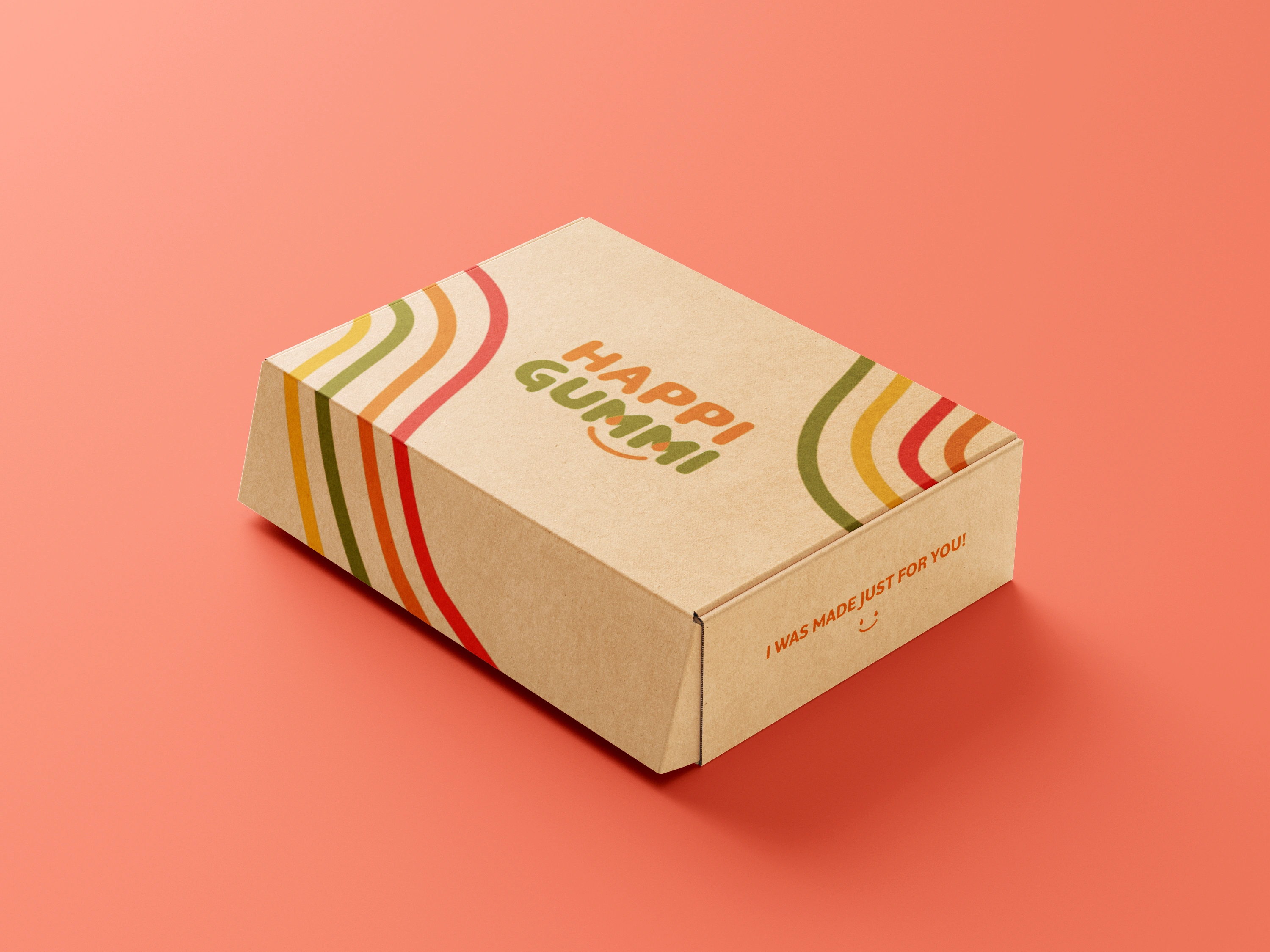 Happi Gummi subscription box mockup