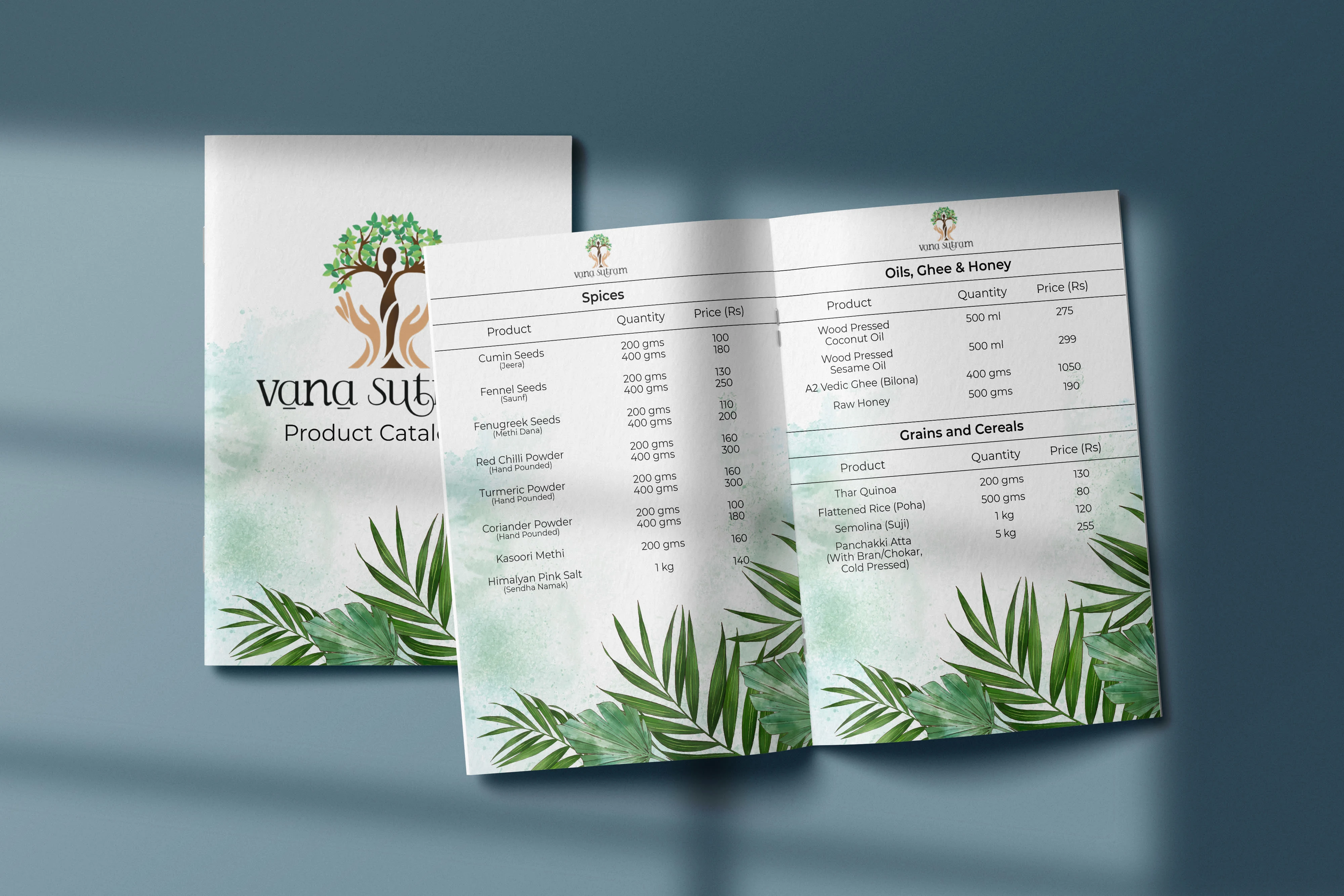 Brochure/Price List Design