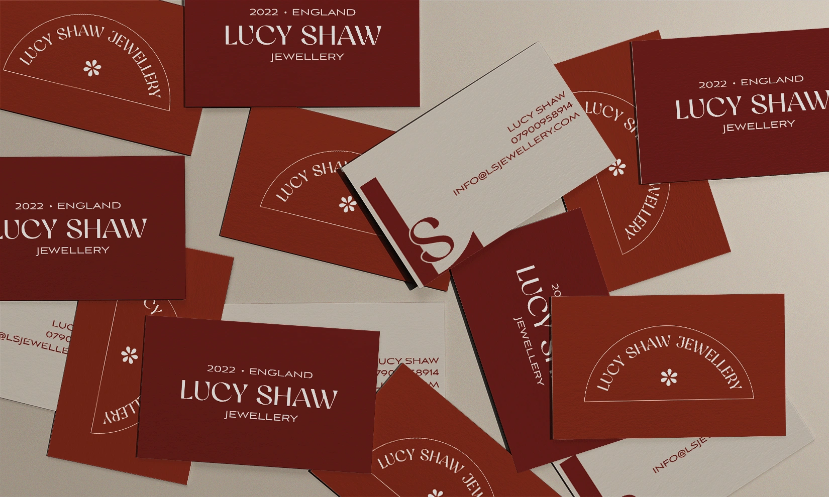 Lucy Shaw Jewellery - Business cards