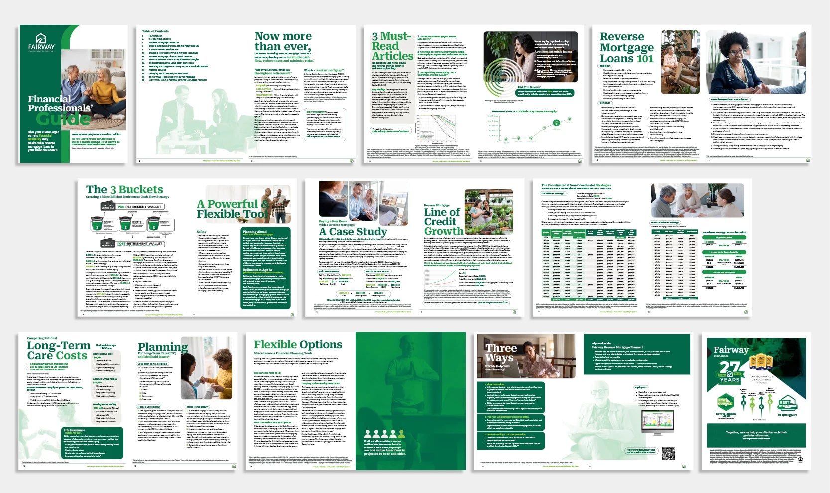 B2B-facing print booklet