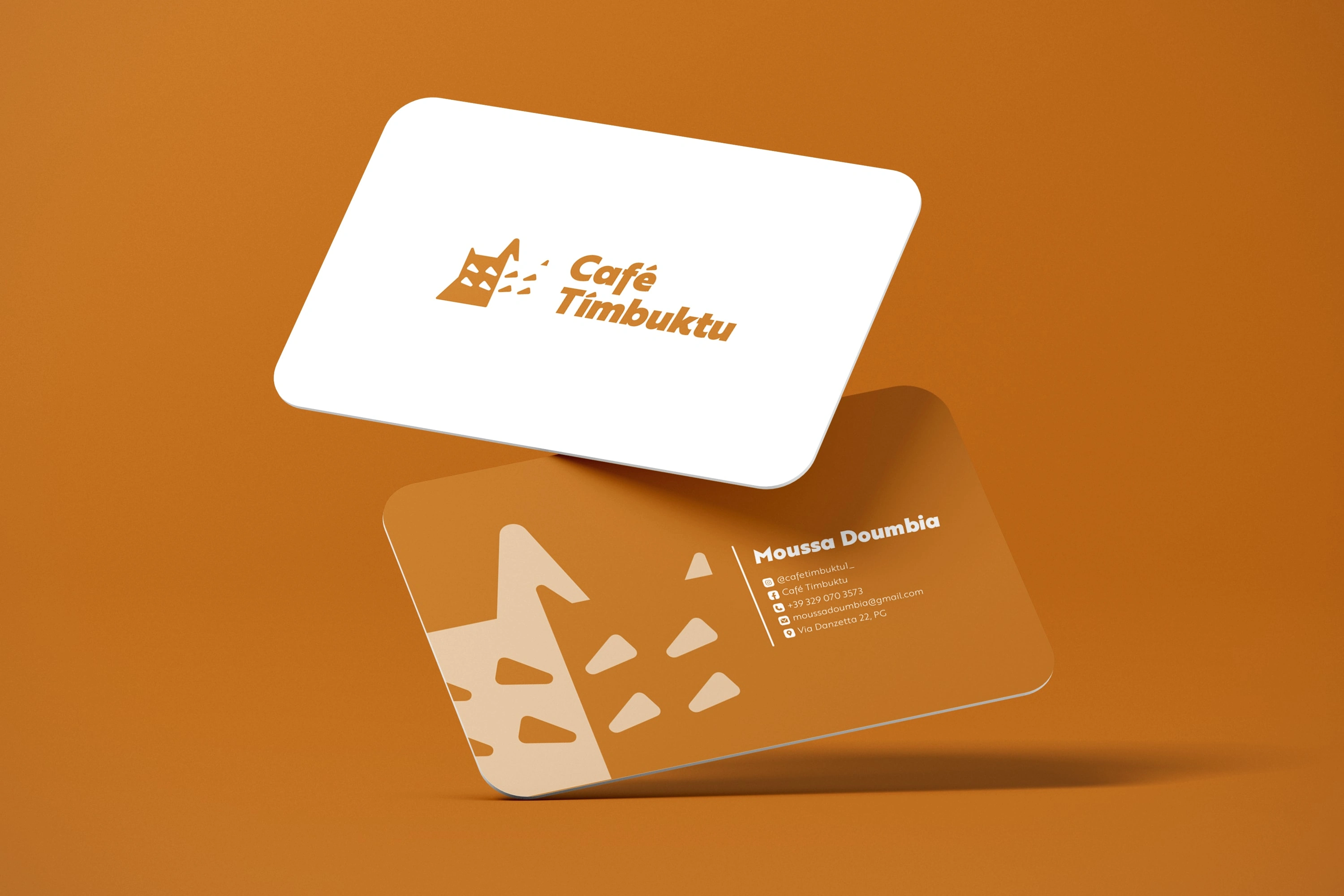 Brand identity asset: Business cards