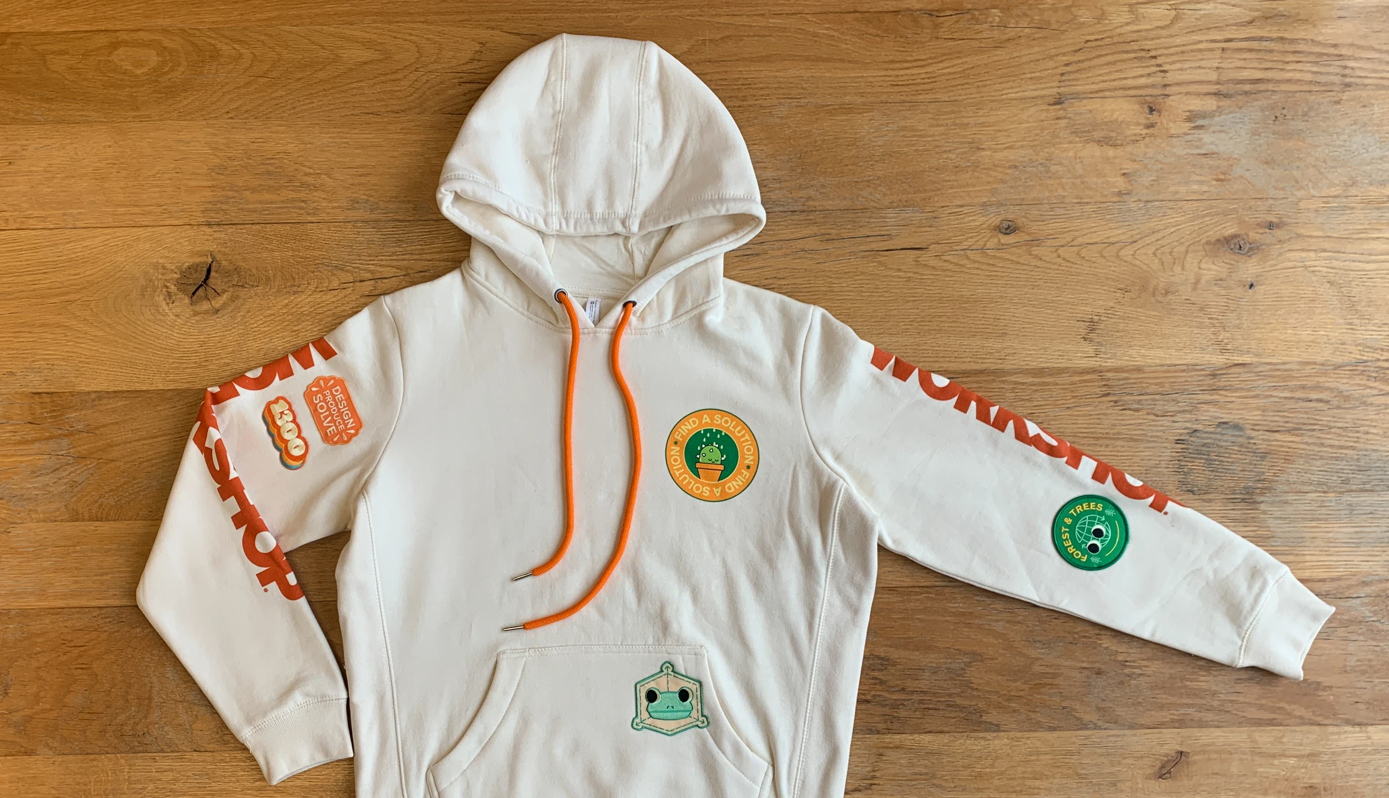 Hoodies designed with complete creative freedom for the team at WORKSHOP, and anyone else who likes funky, national park merch-inspired artwork. Custom patches were designed as well, if you'd like to discuss that as well, ask!