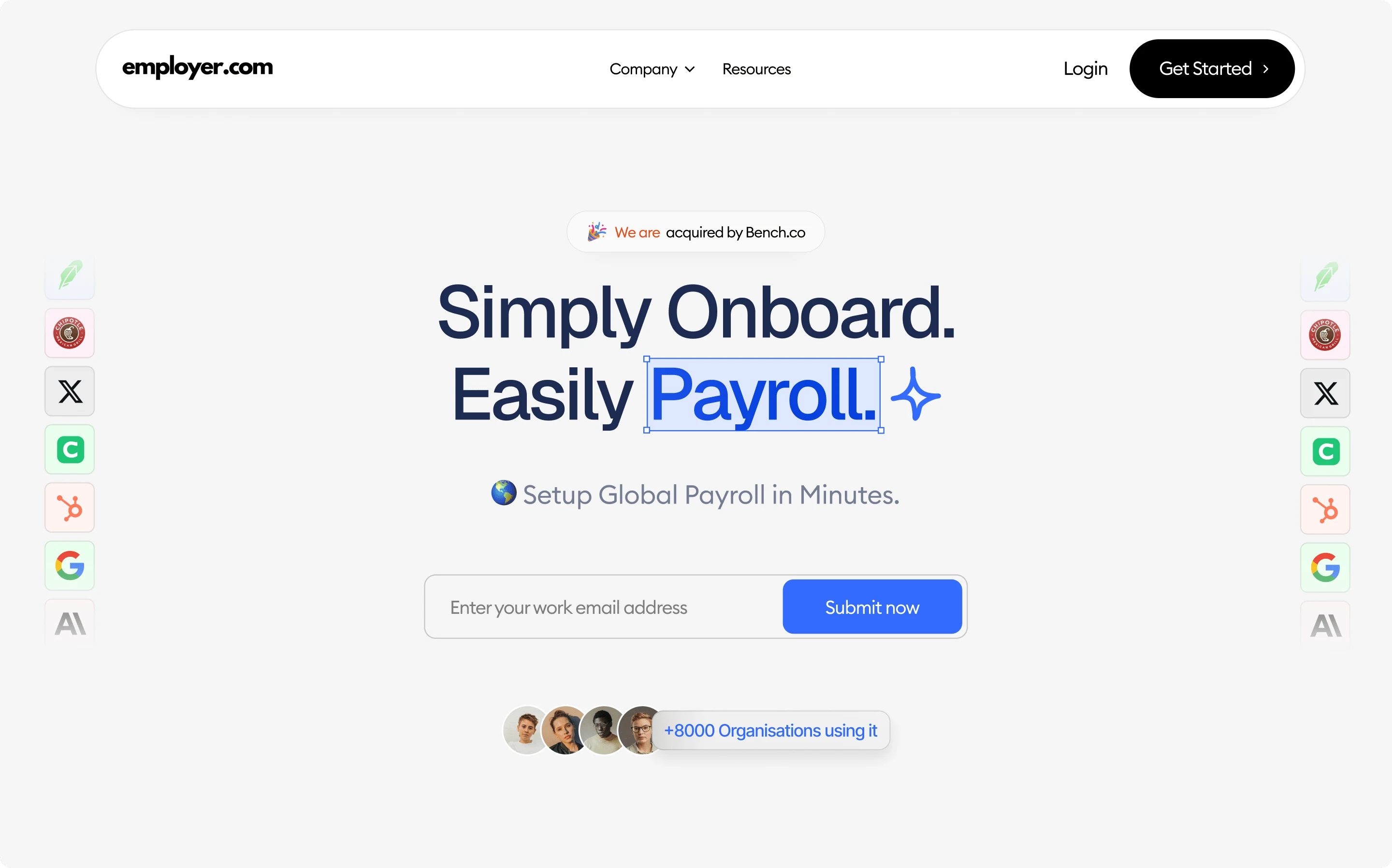 Employer.com Hero Redesign