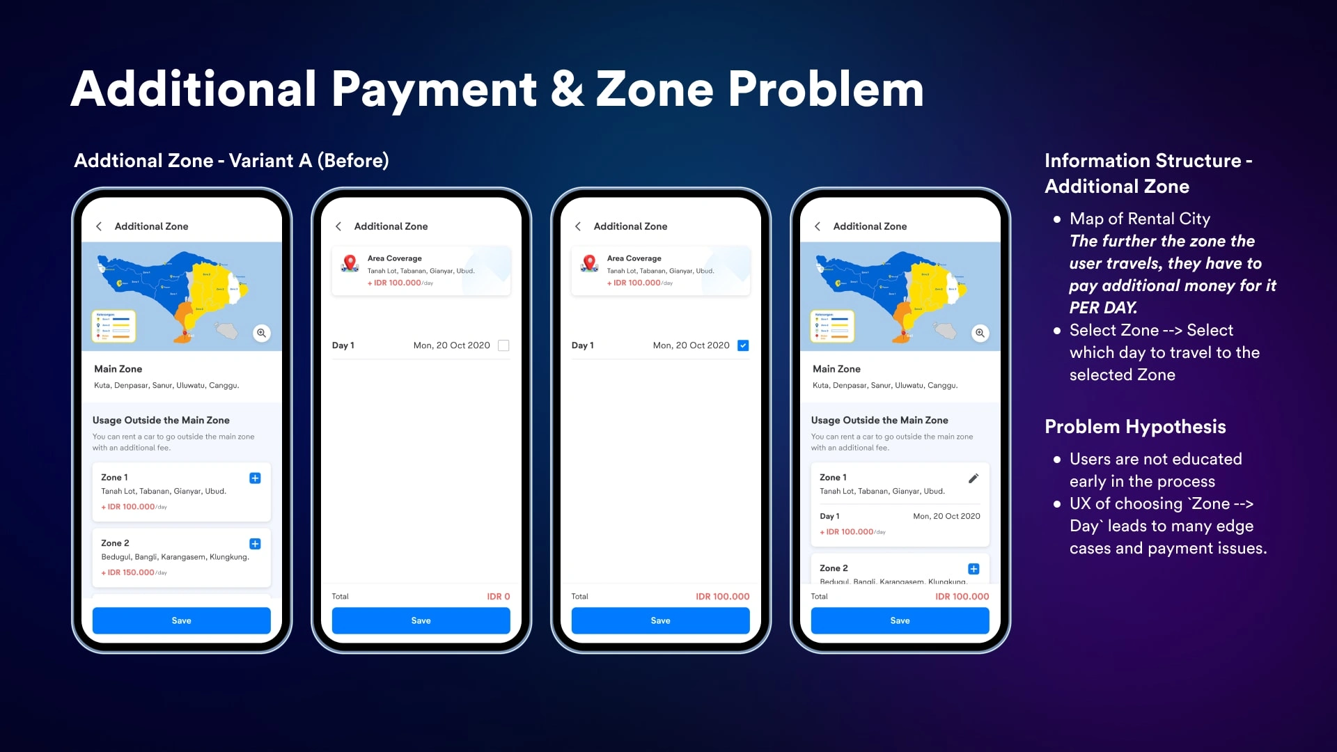 Complaints Problem - Additional Zone/Area Problem