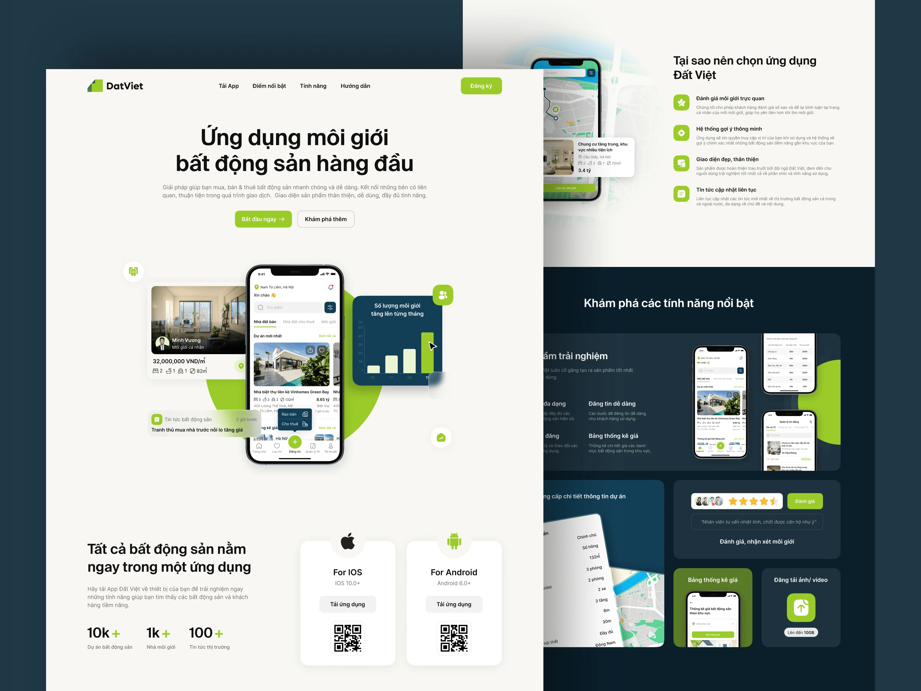 Landing page