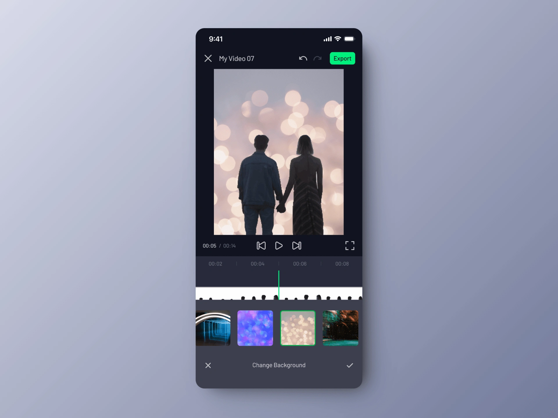 Video Editor App UI