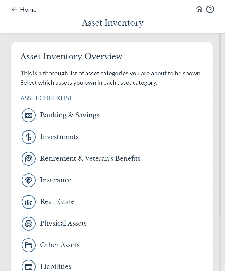 Asset management for Familial in Bubble app