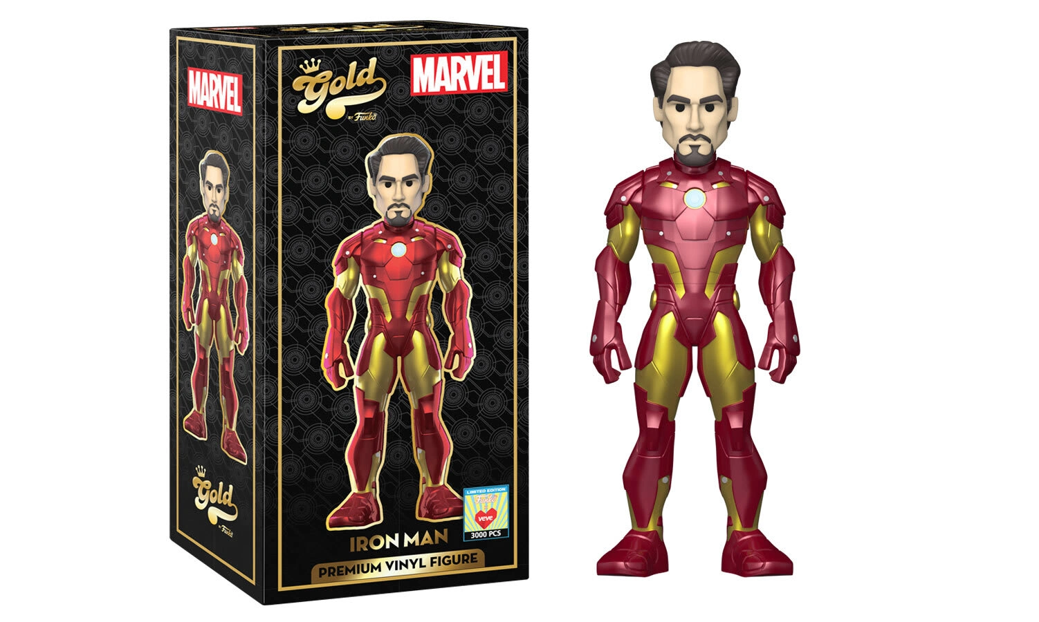 Veve x Funko Collaboration - Gold Iron Man