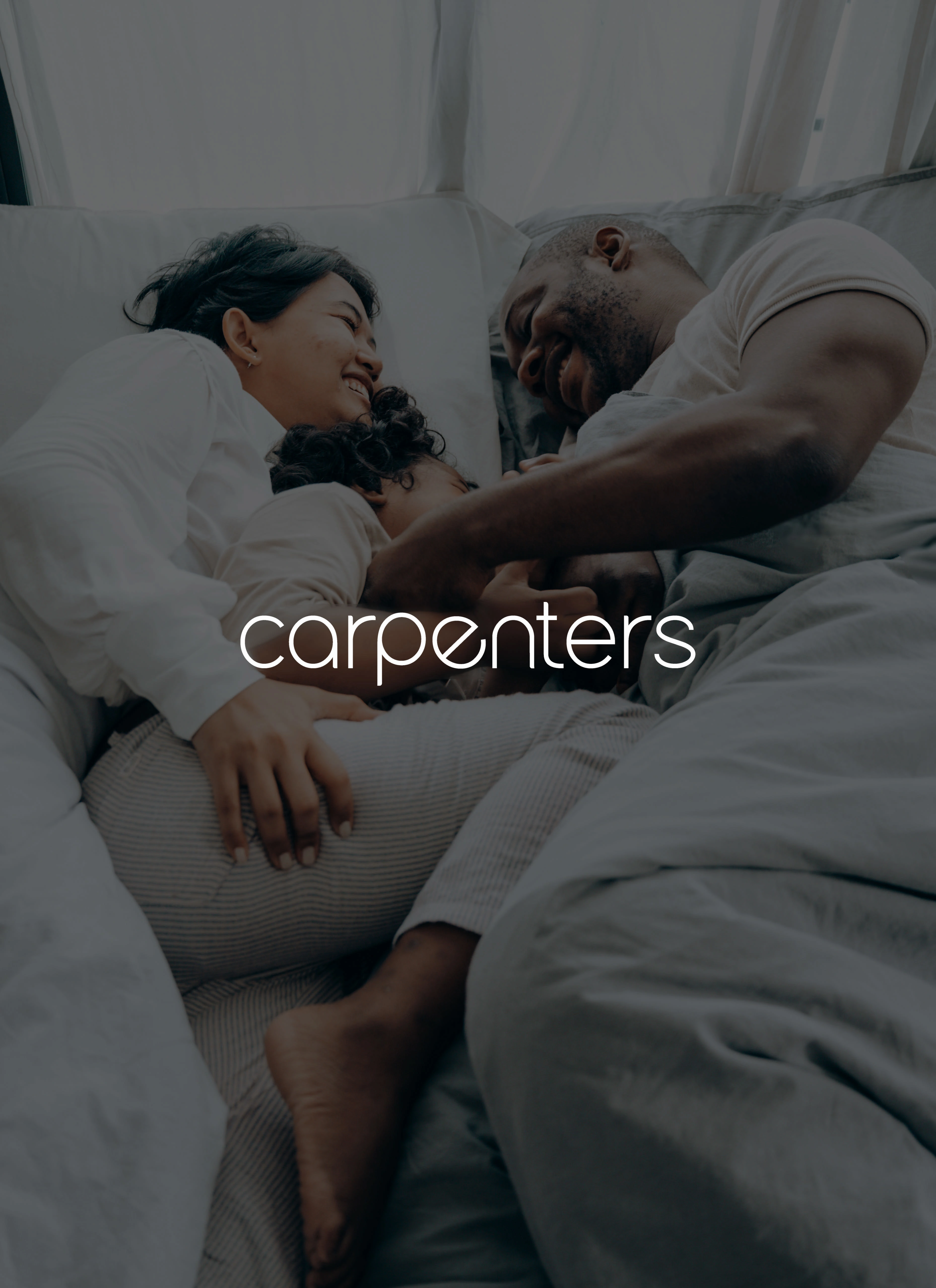 The Carpenters logo, with its tilted "e," exudes a sense of comfort and invites a feeling of relaxation. This subtle design choice beautifully complements the brand's tagline, "We Design Comfort," conveying their commitment to creating furniture that brings a soothing and cozy atmosphere to any space. The tilted "e" also adds a touch of playfulness and originality to the logo, capturing the essence of Carpenters as a furniture store dedicated to crafting comfortable and inviting pieces for their customers.