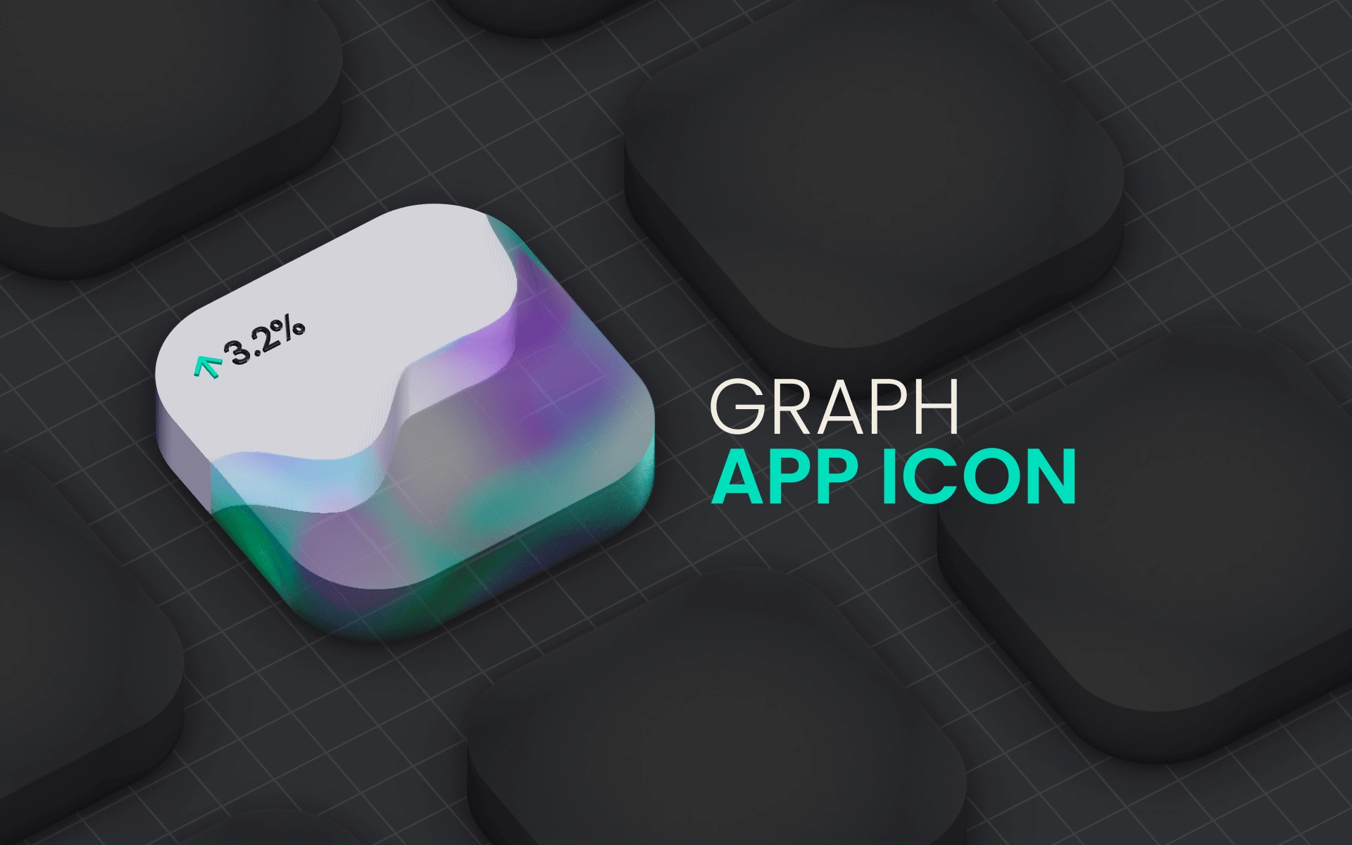 The icon uses dynamic data to populate the value and control which animations play