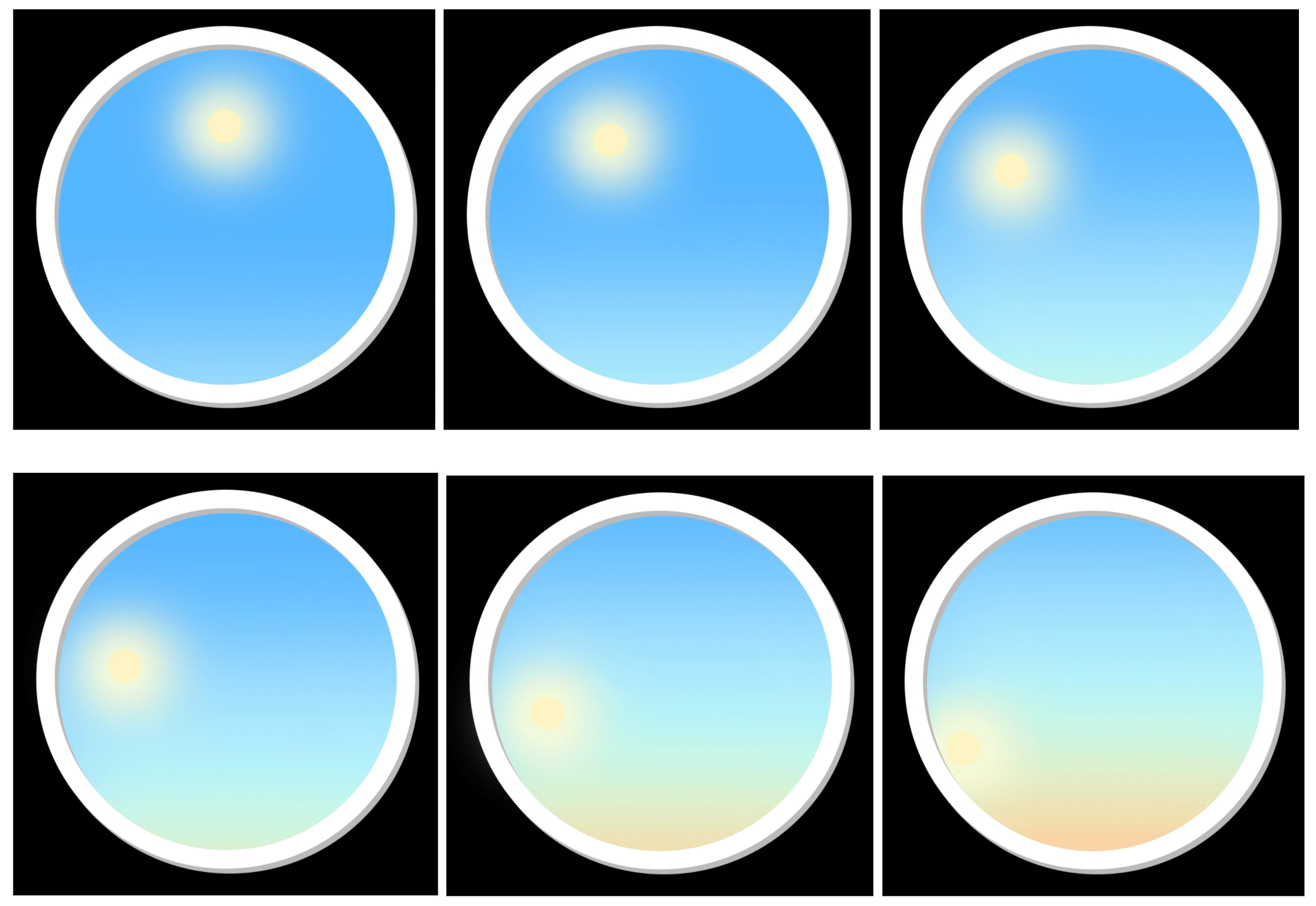 HelioClock design in multiple phases