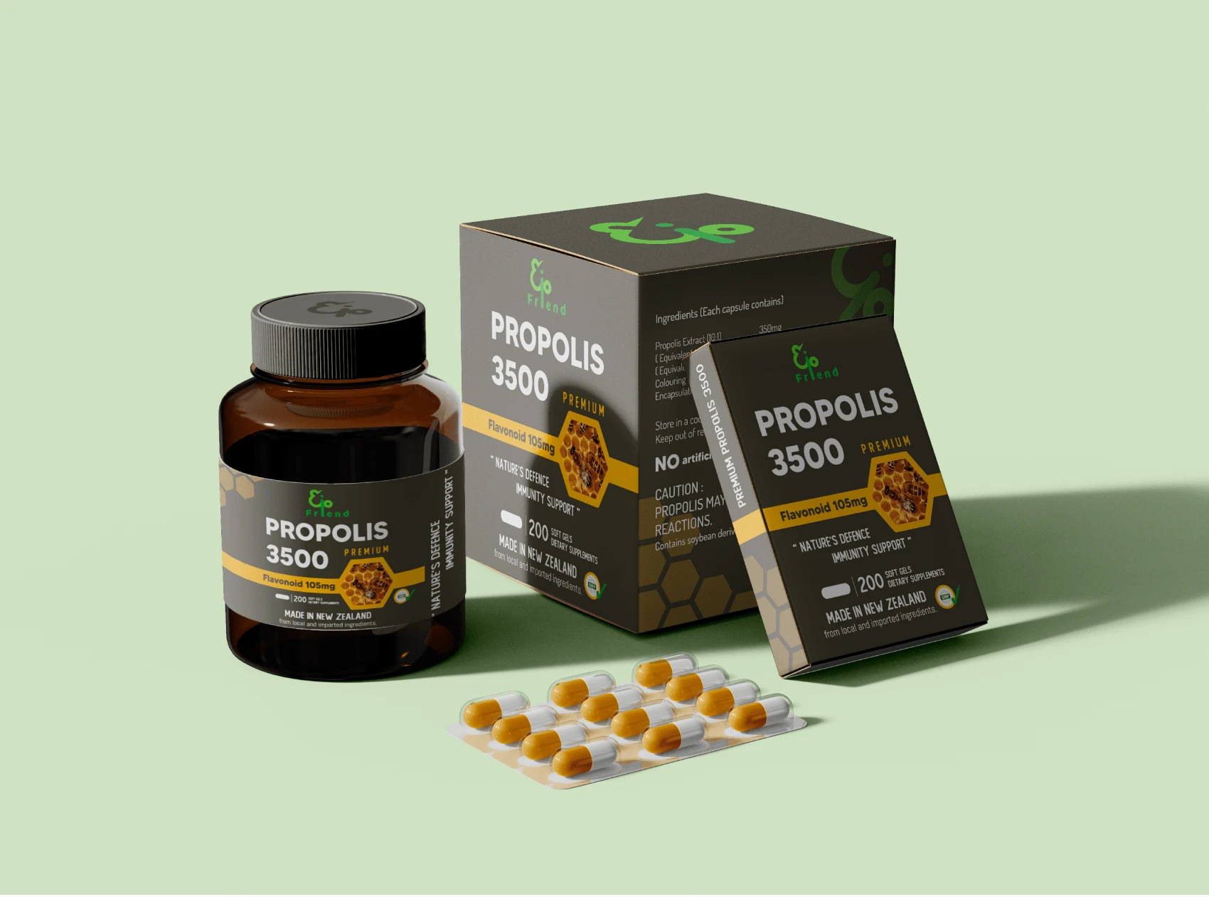 Propolis Packaging Design