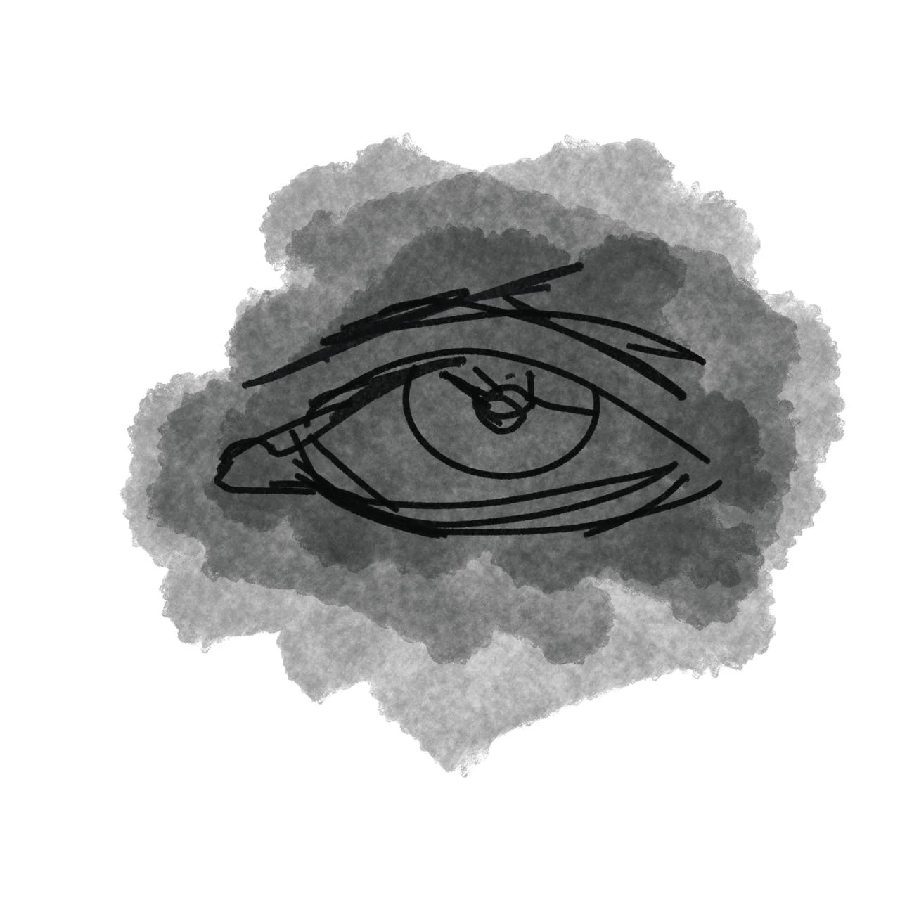 a process of creating an eye design