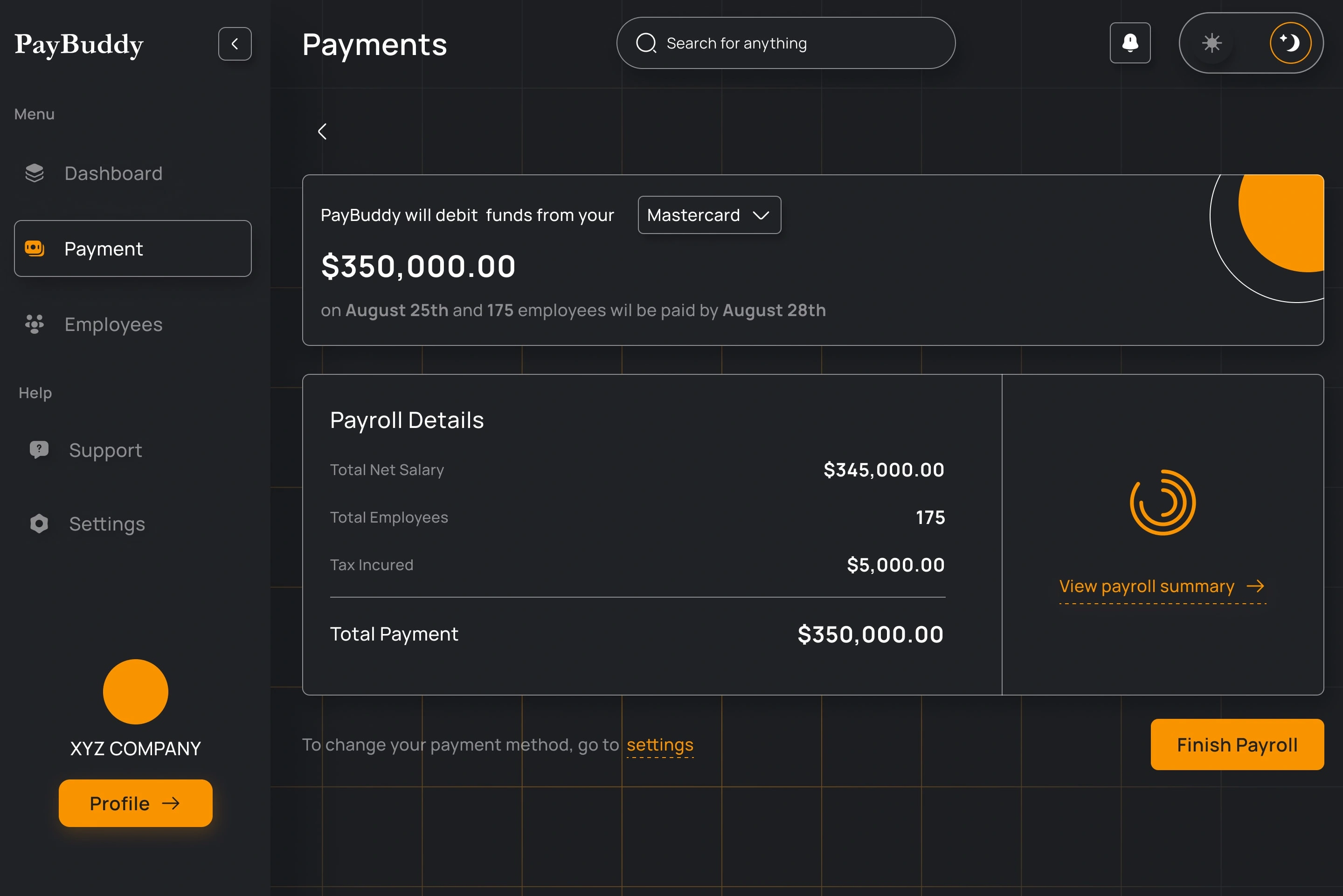 Payroll Summary