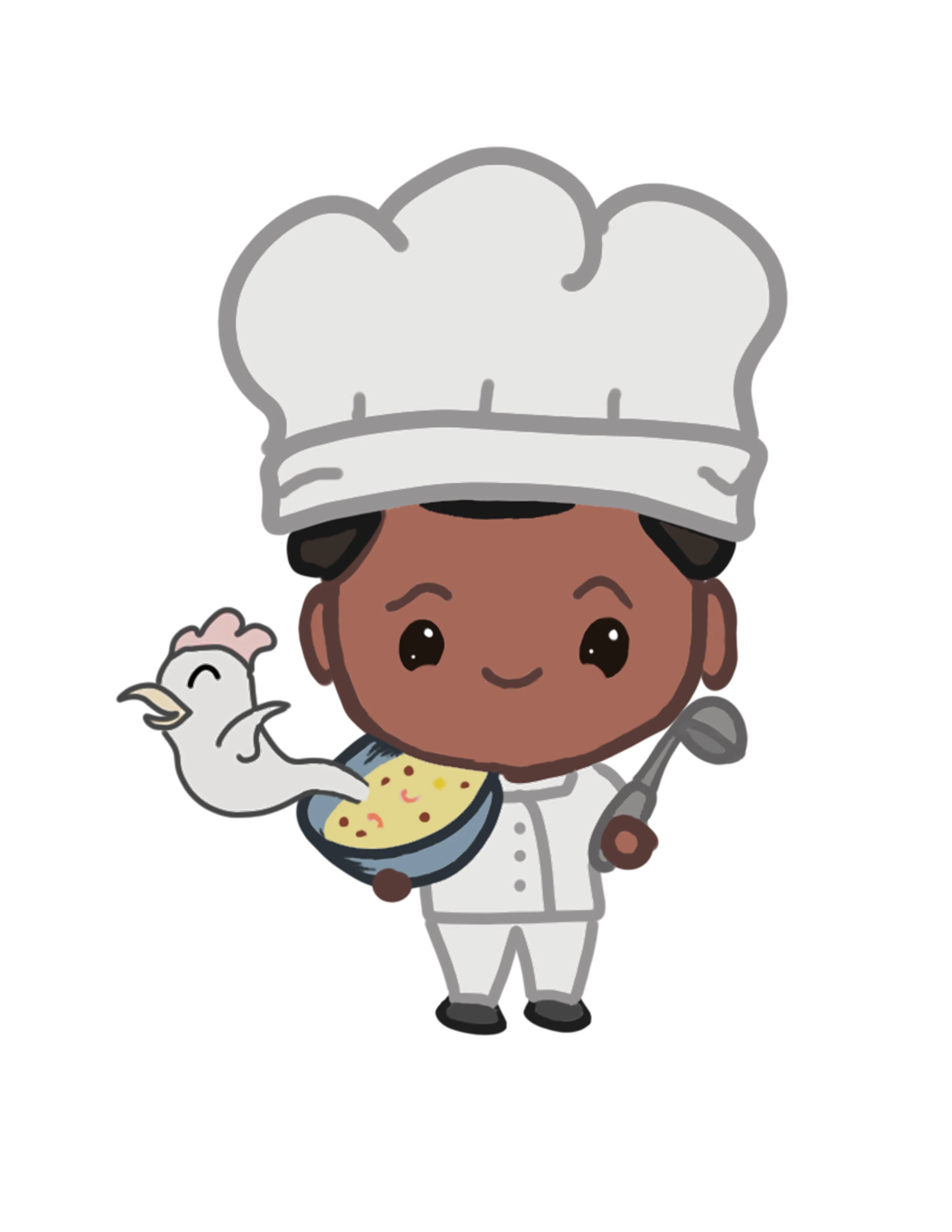 Graphic of Southern food chef