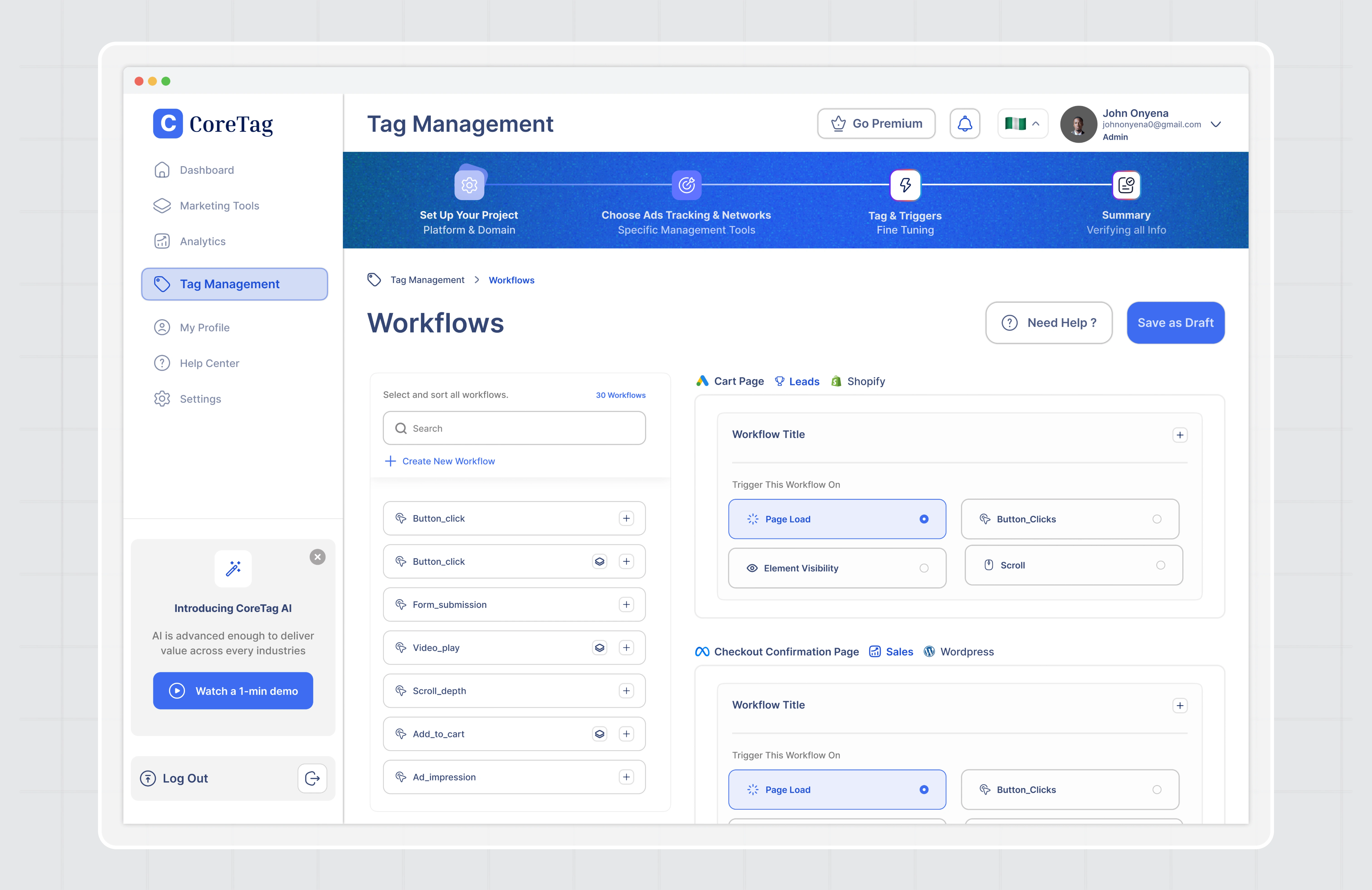 Automate & Streamline Your Marketing Efforts
Design and implement automated workflows to engage users, send personalized messages, and optimize conversion funnels.