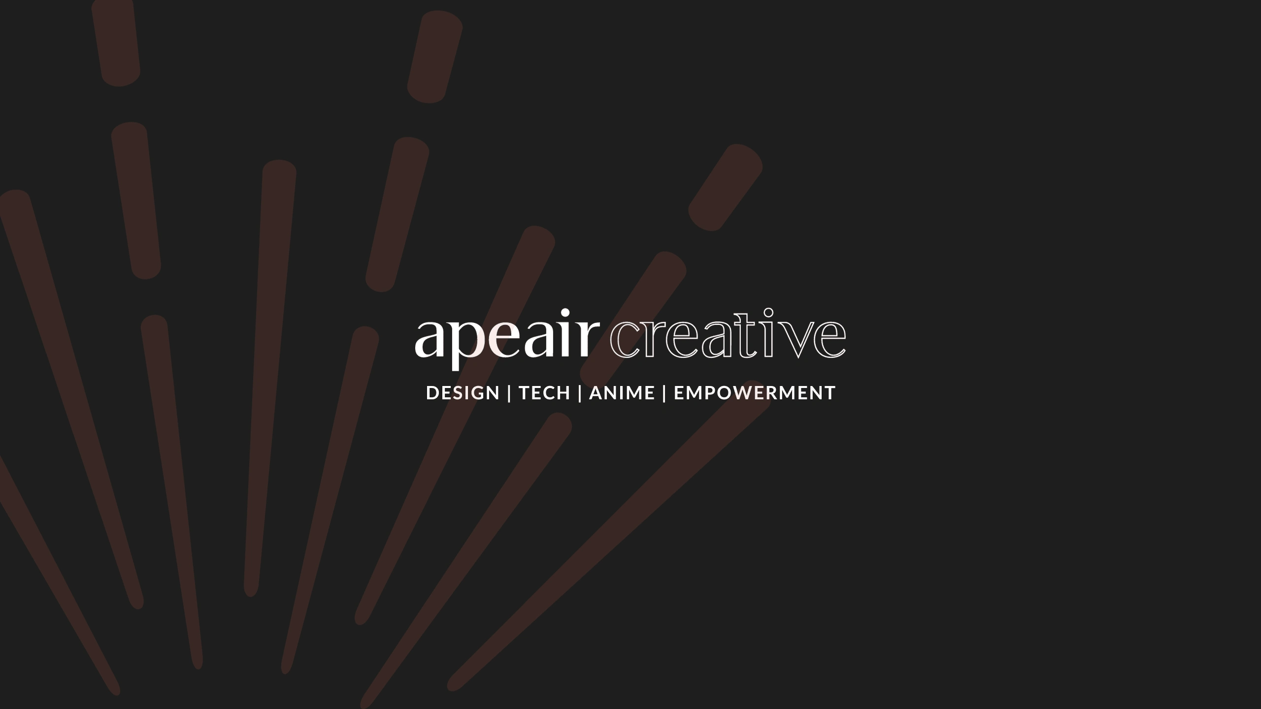 Apeair Creative is the content creation sector of my career as a UX and Product Designer.