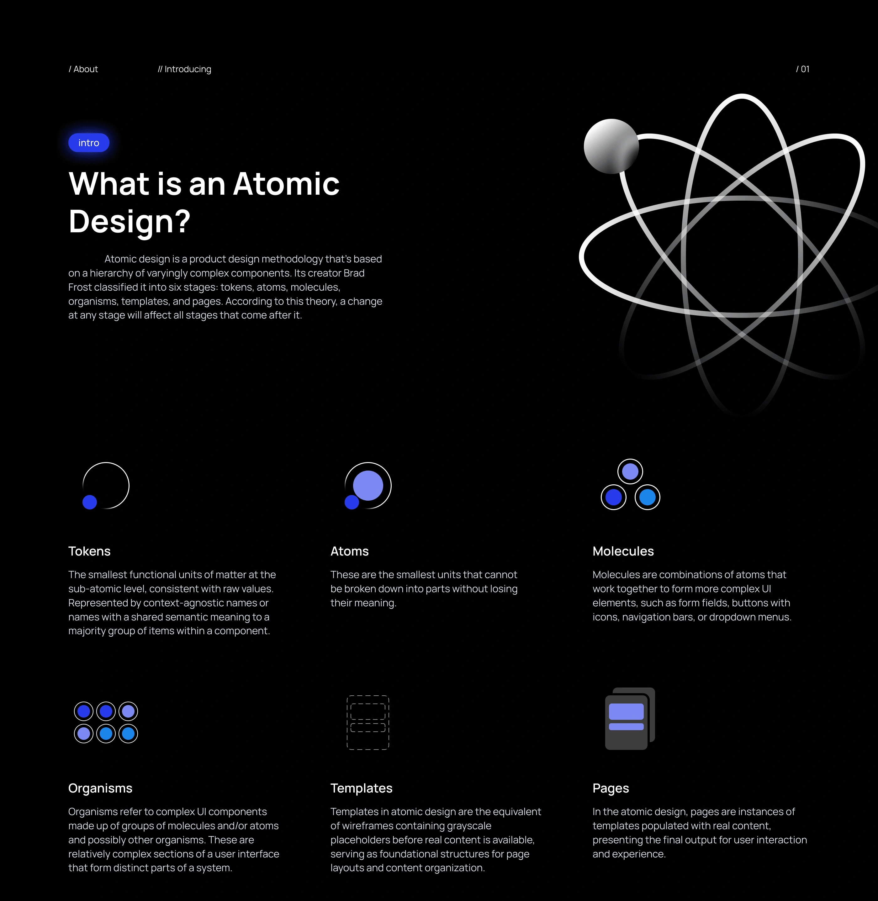 A modular approach for building flexible UI components.