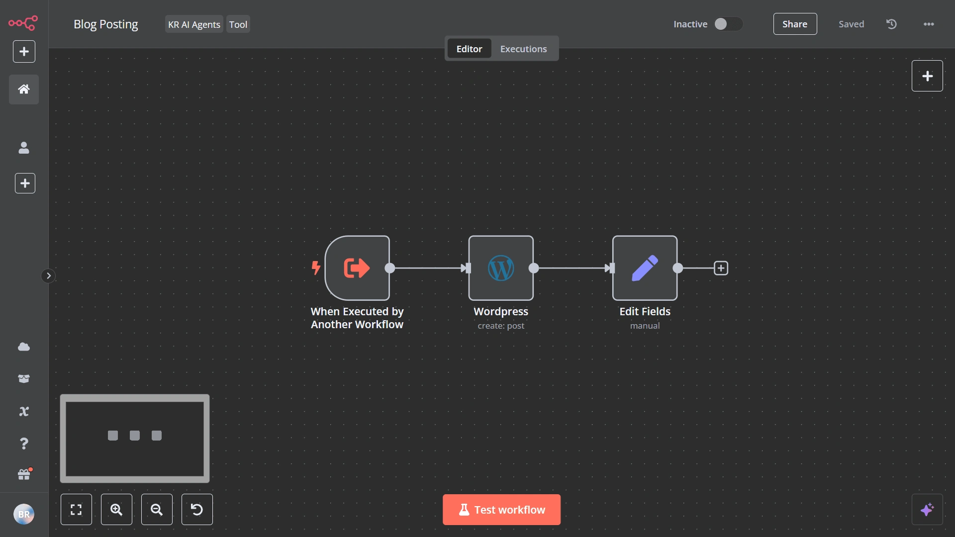 Blog Posting Workflow