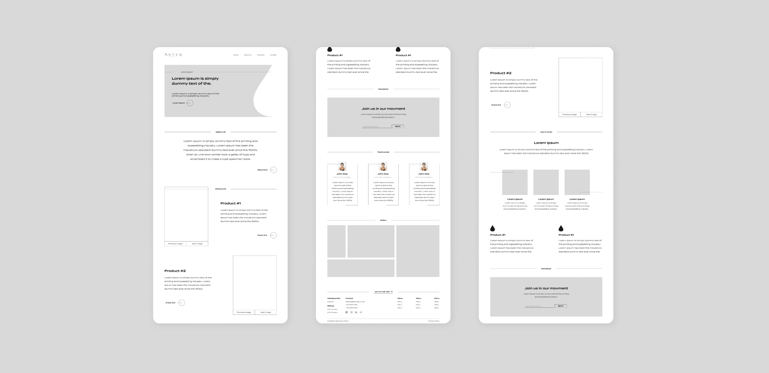 Wireframes