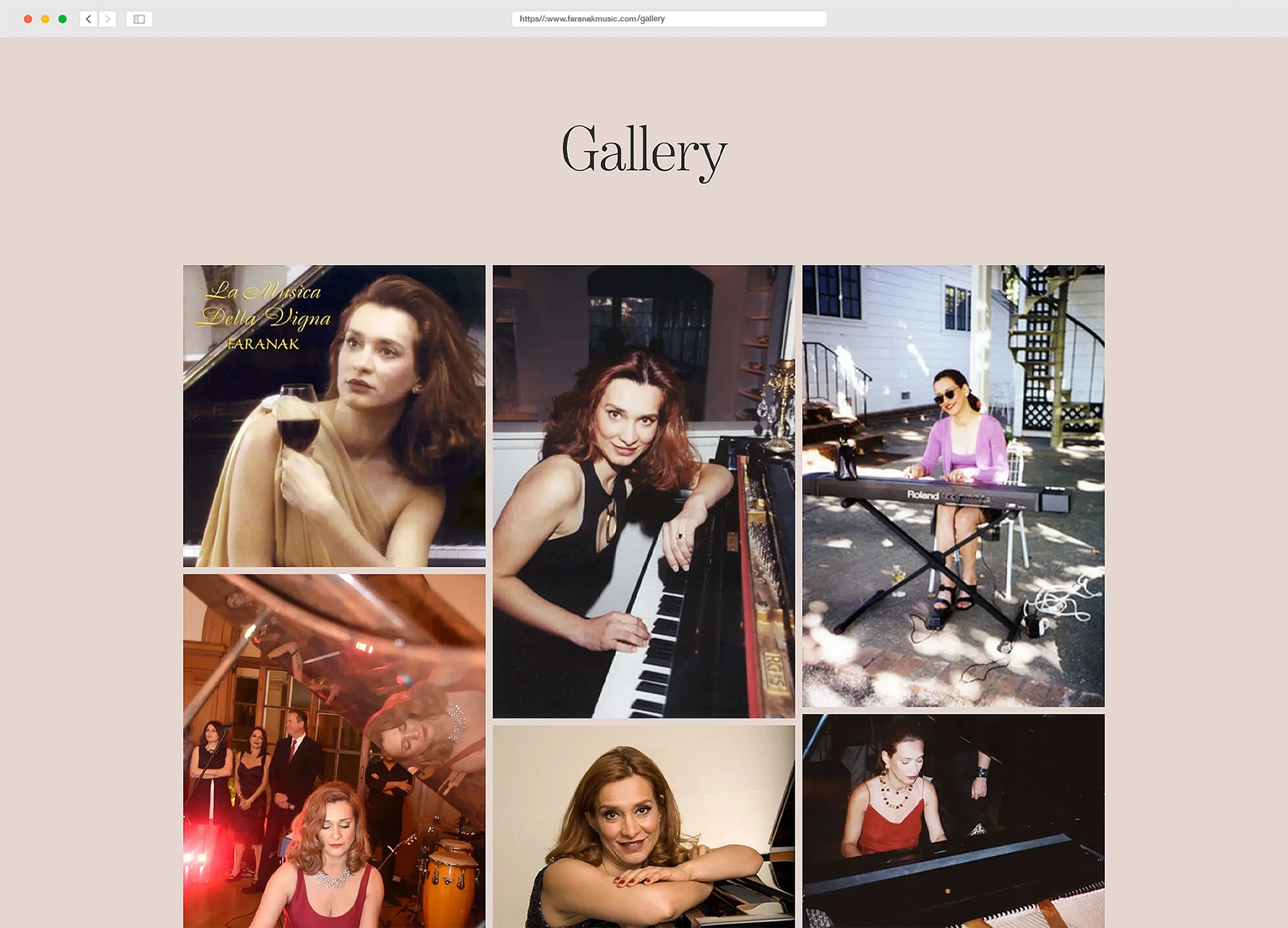 A photo gallery using a responsive masonry layout powered by Webflow CMS