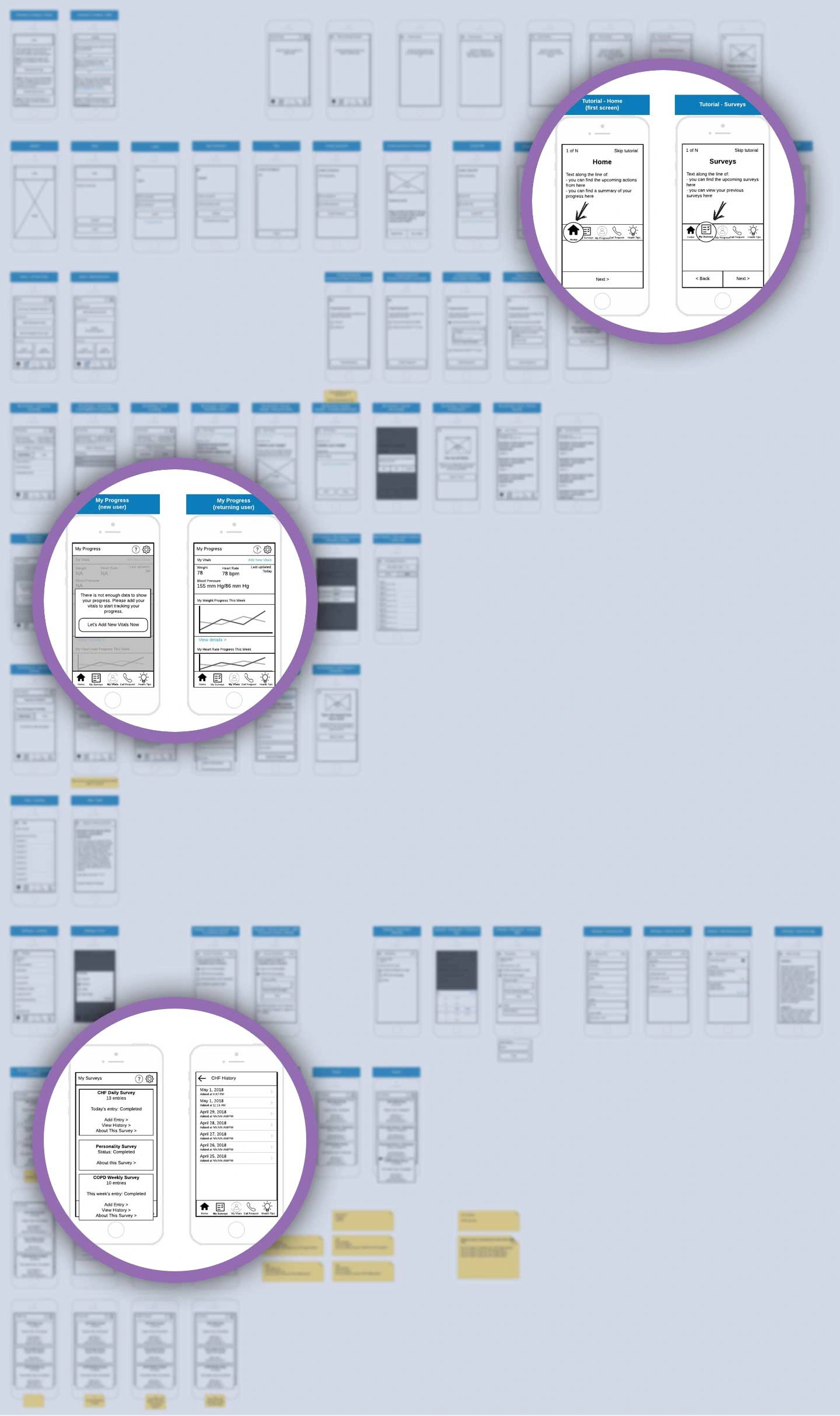 Low-fi wireframe