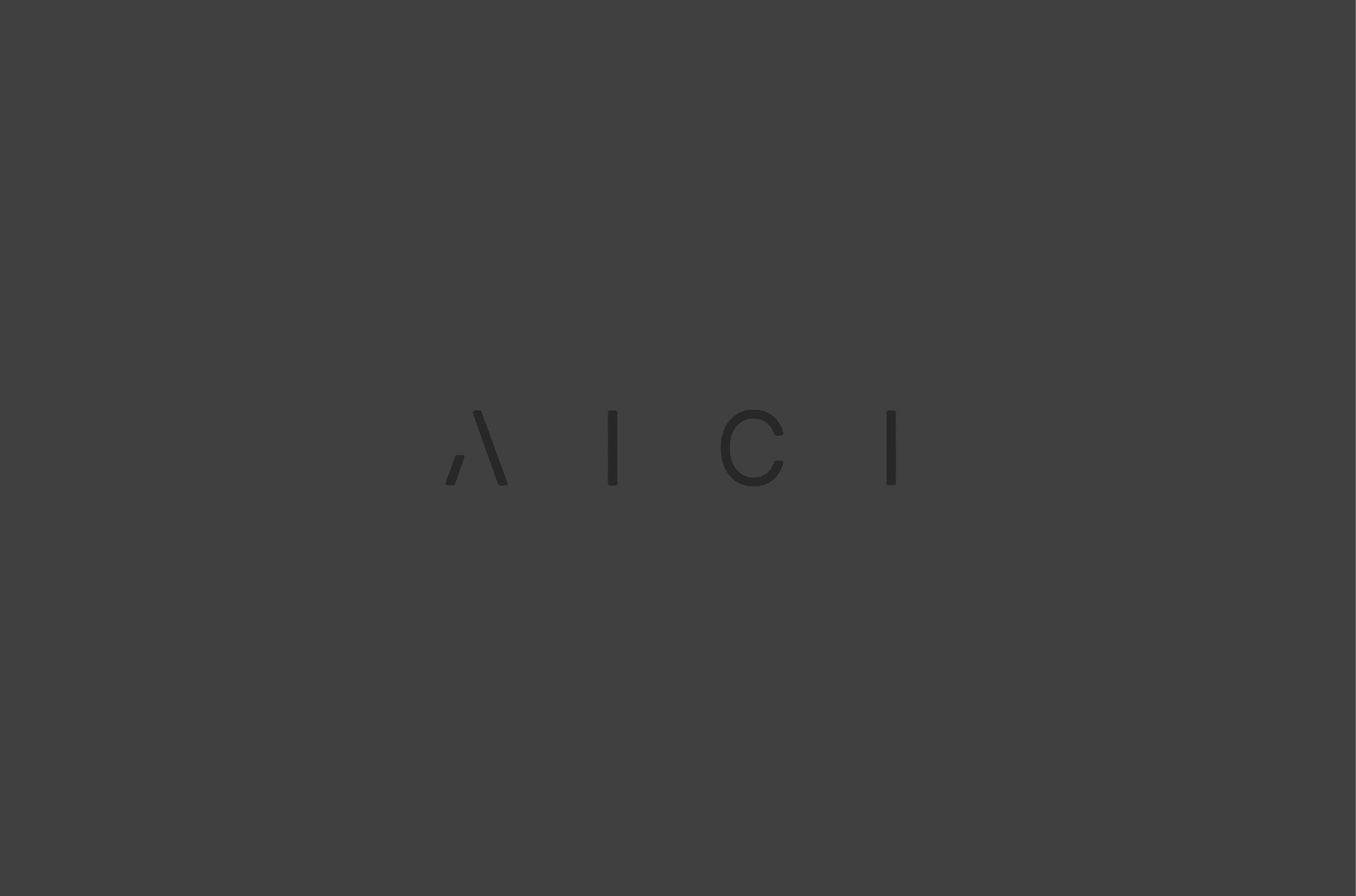 A I C I — Primary Logotype