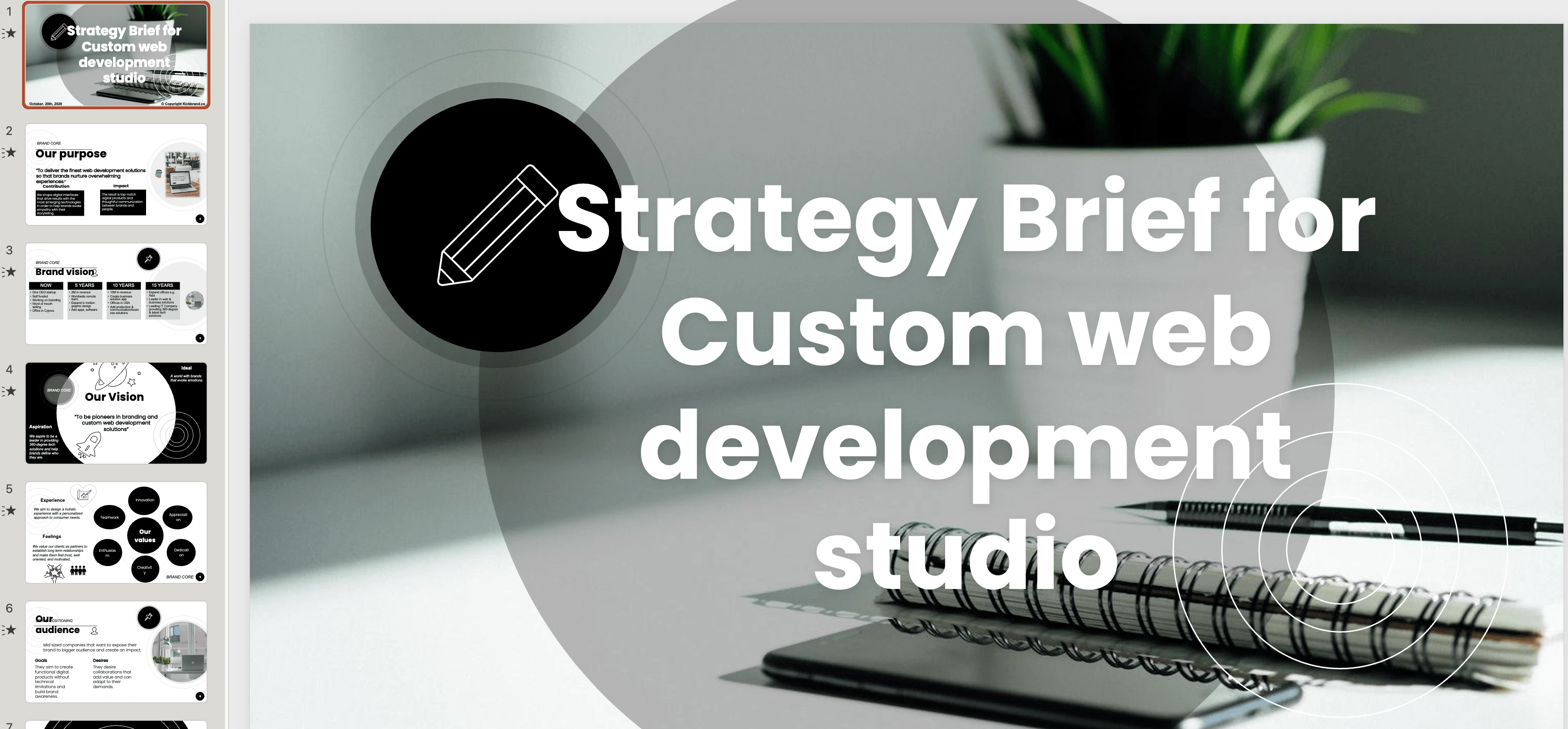 Strategy and Audit Brief