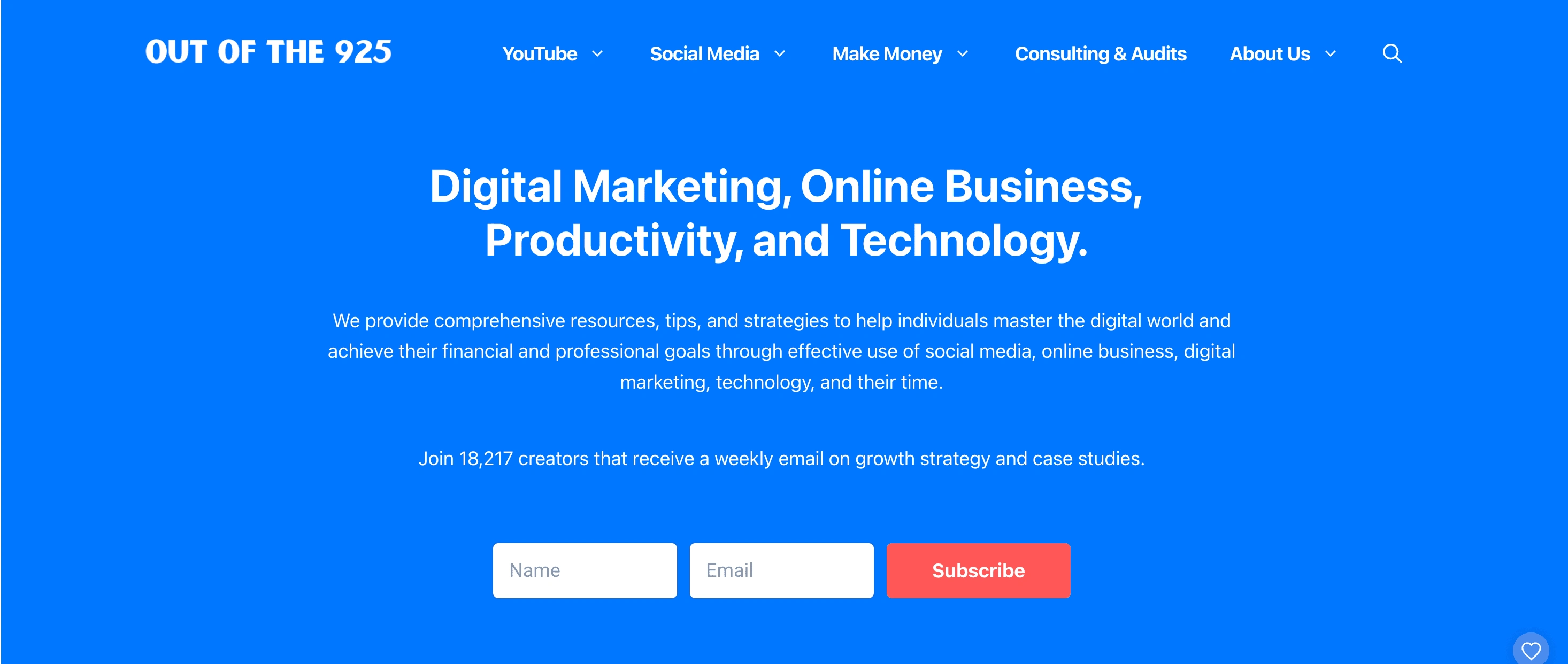 A business focussing on Digital Marketing and Online Business