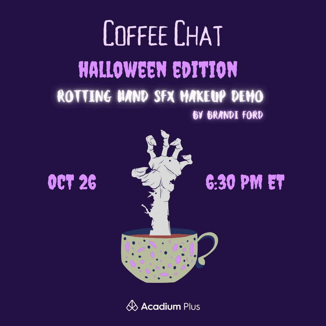 HALLOWEEN COFFEE CHAT GRAPHIC