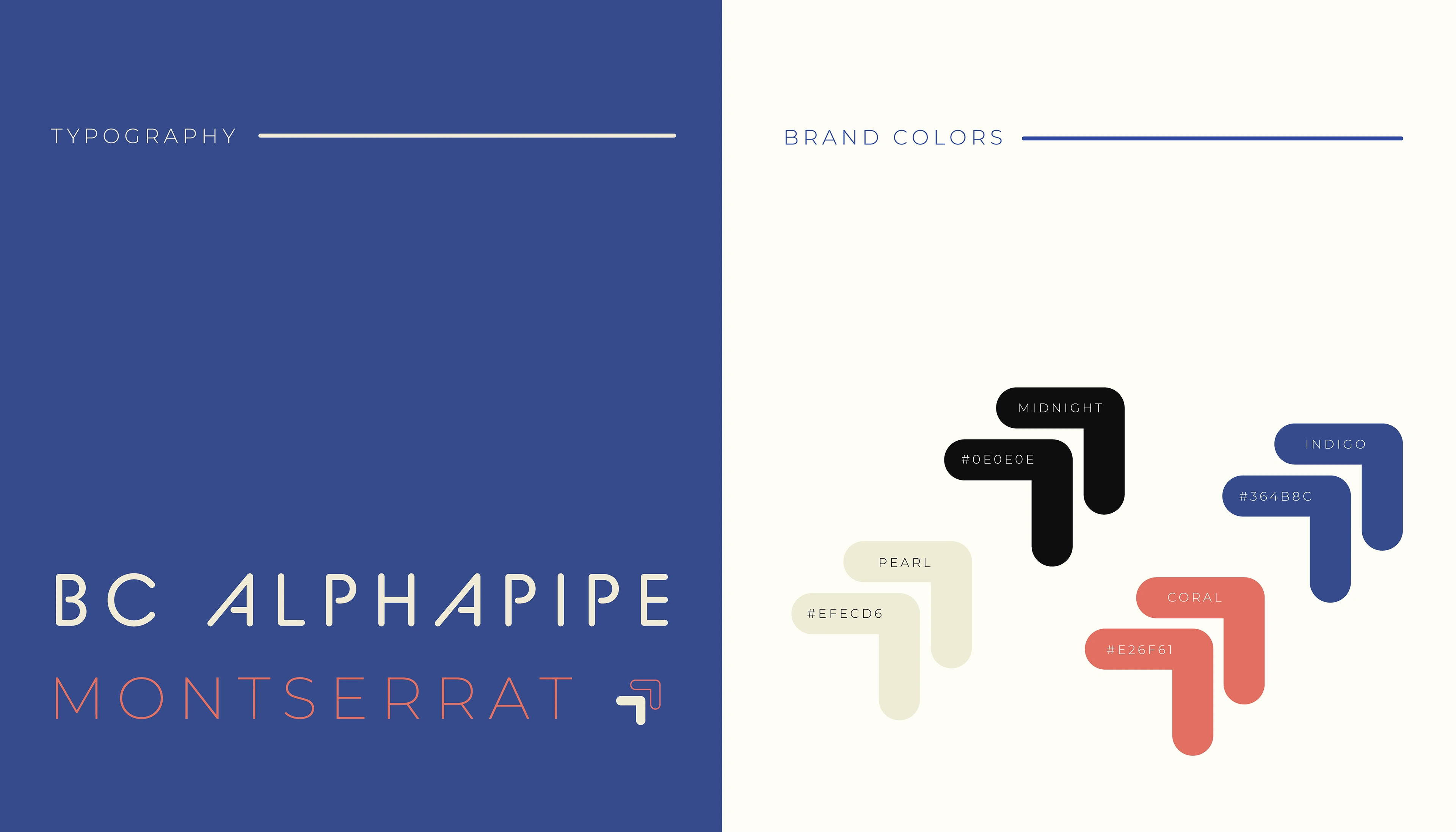 Typography and Color Palette