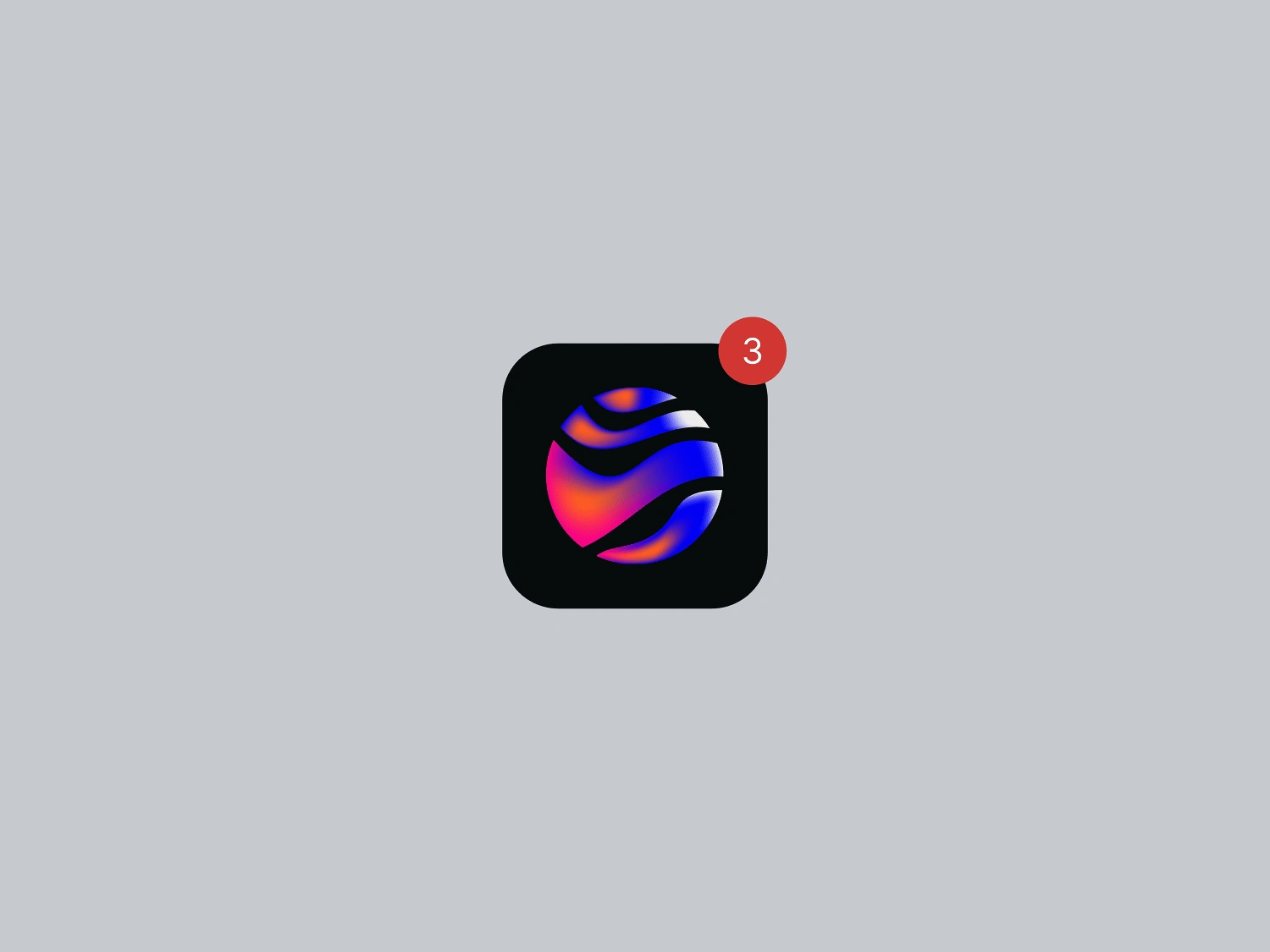 Brand symbol use as a standalone app icon.