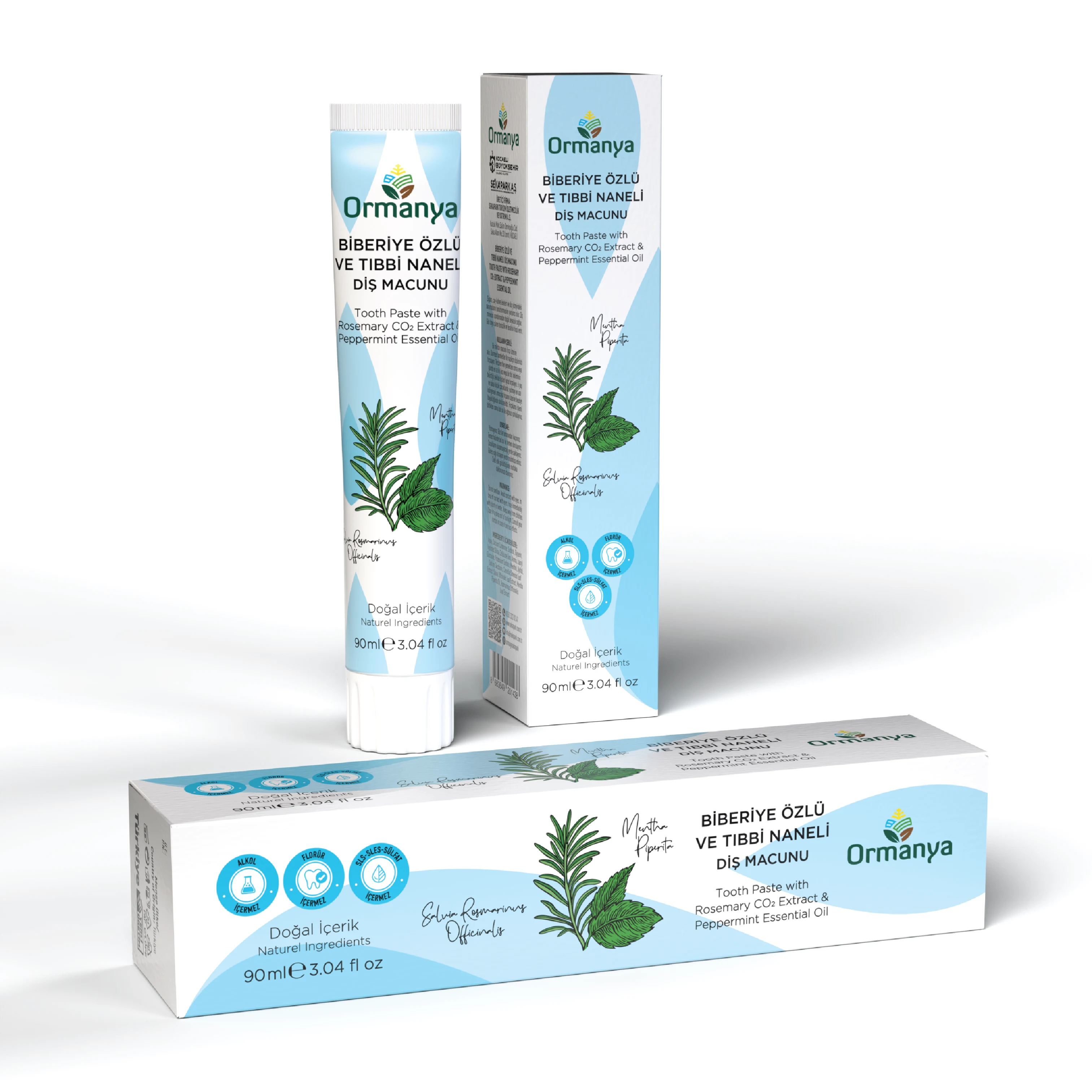 Packaging & Label Design for Tooth Paste