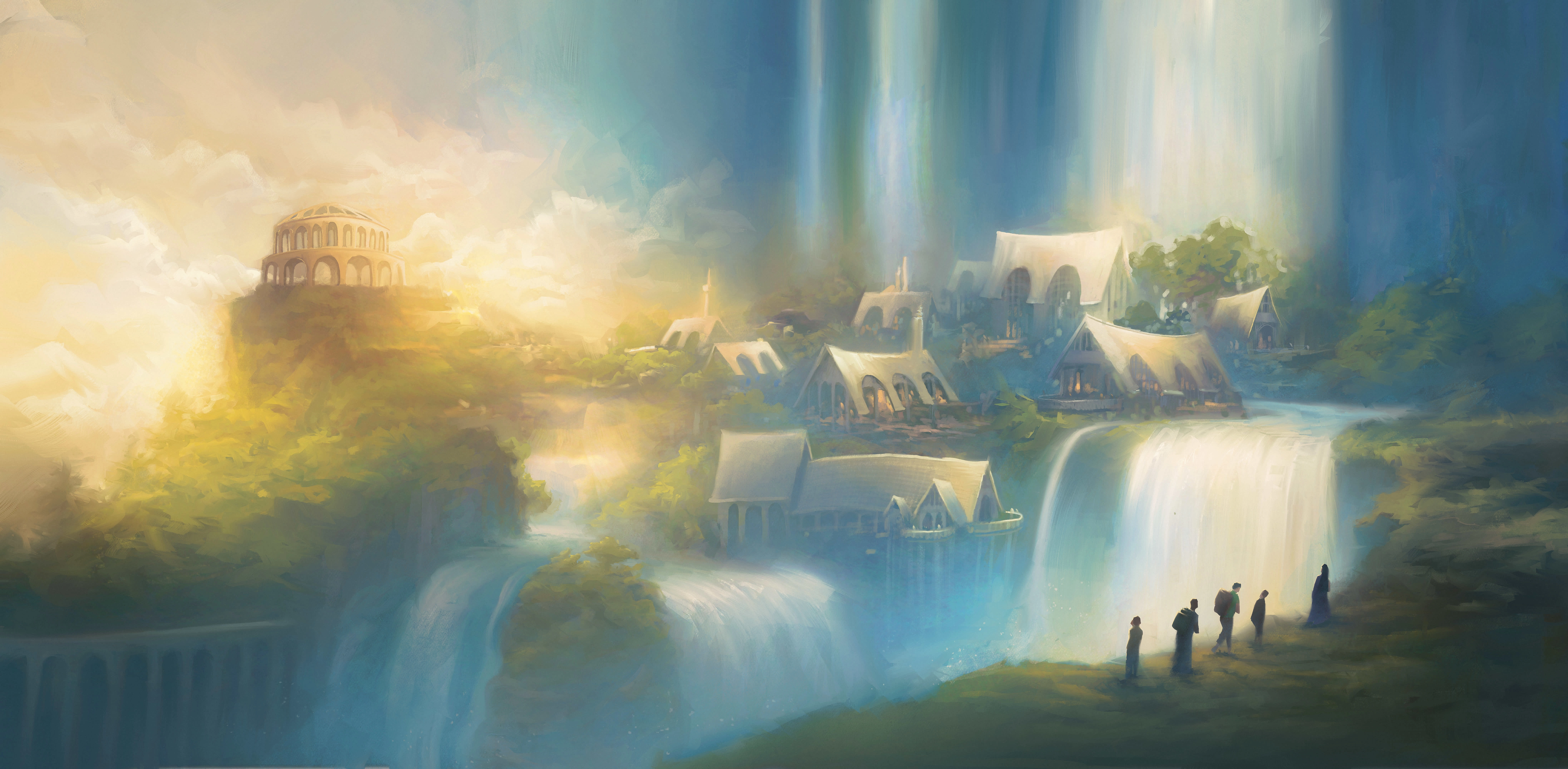 Lord of the Rings, Rivendell, Concept Artwork