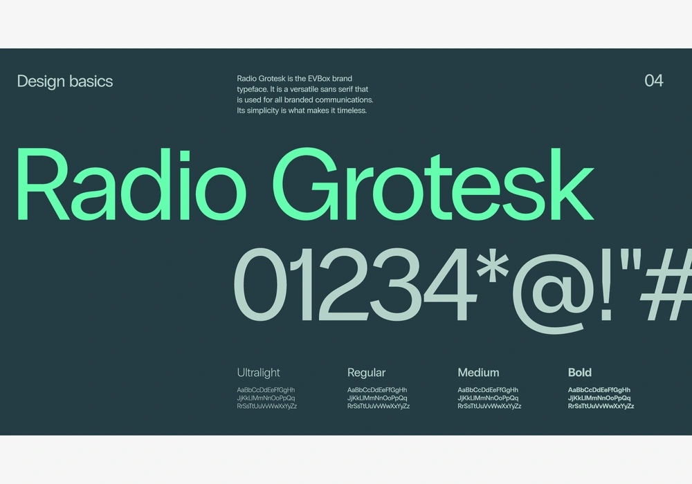 Brand typeface