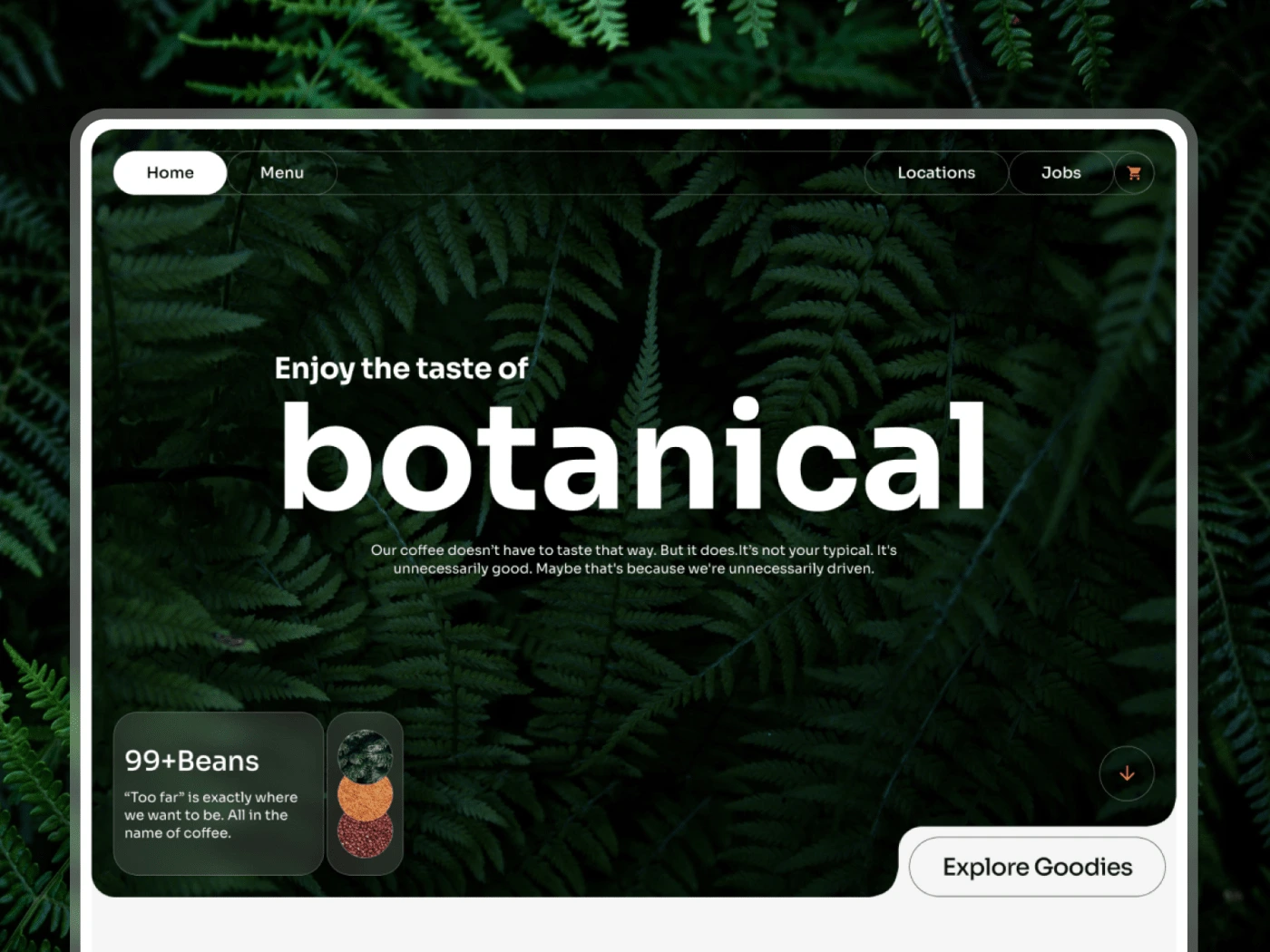 Botanical Framer template by Design Freaks