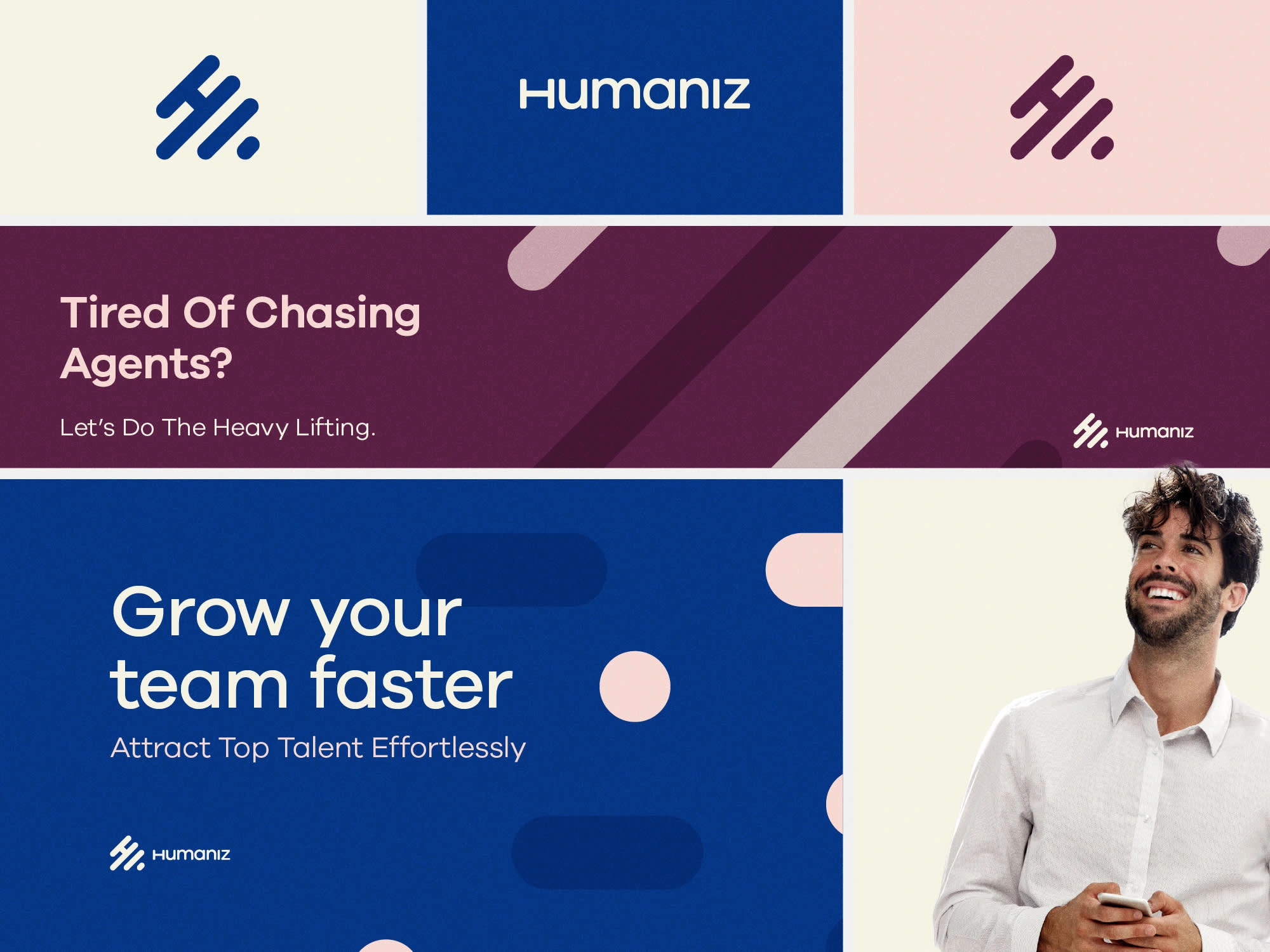 Humaniz Brand Identity - Bento Grid