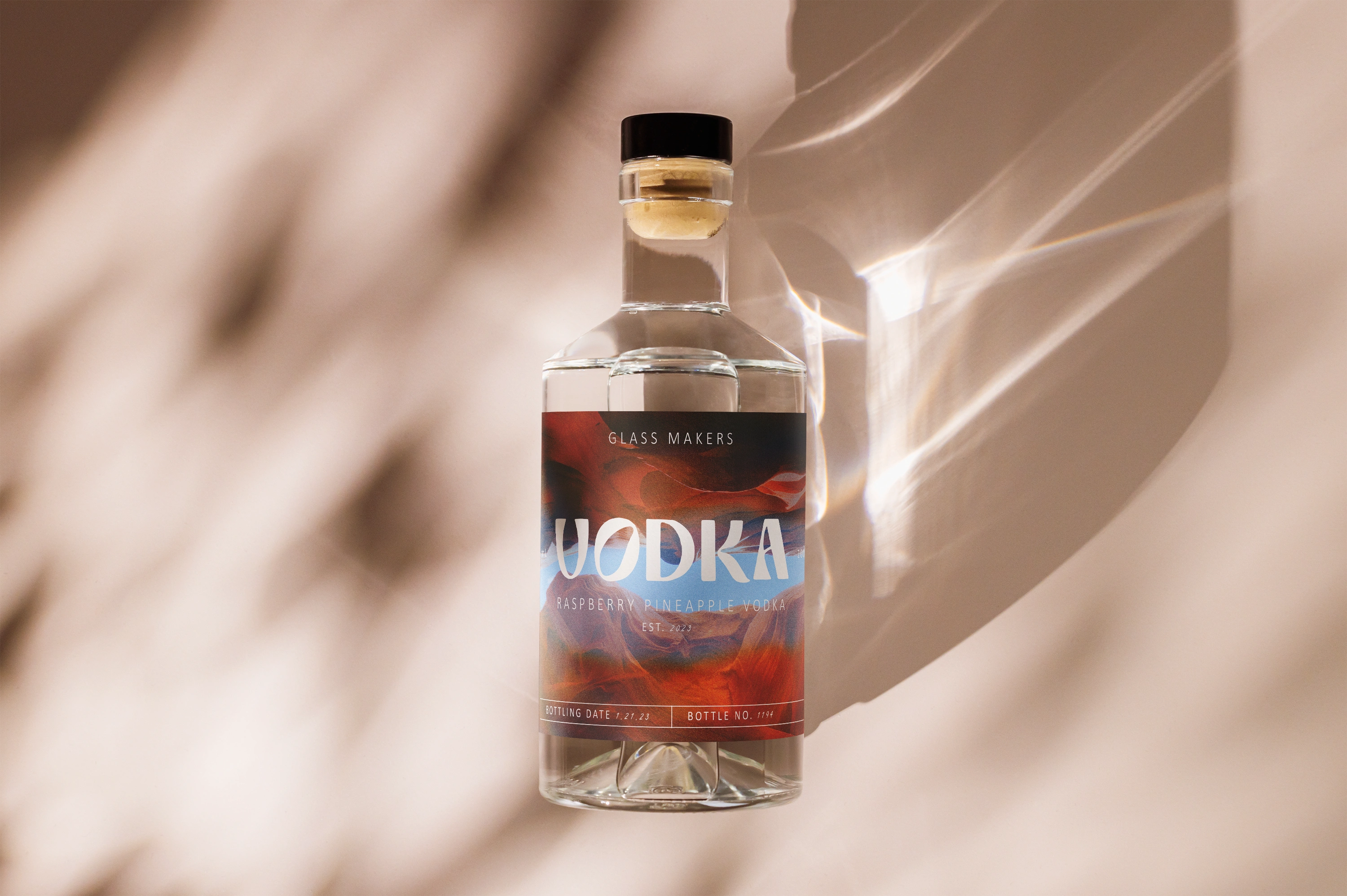 Vodka Label front