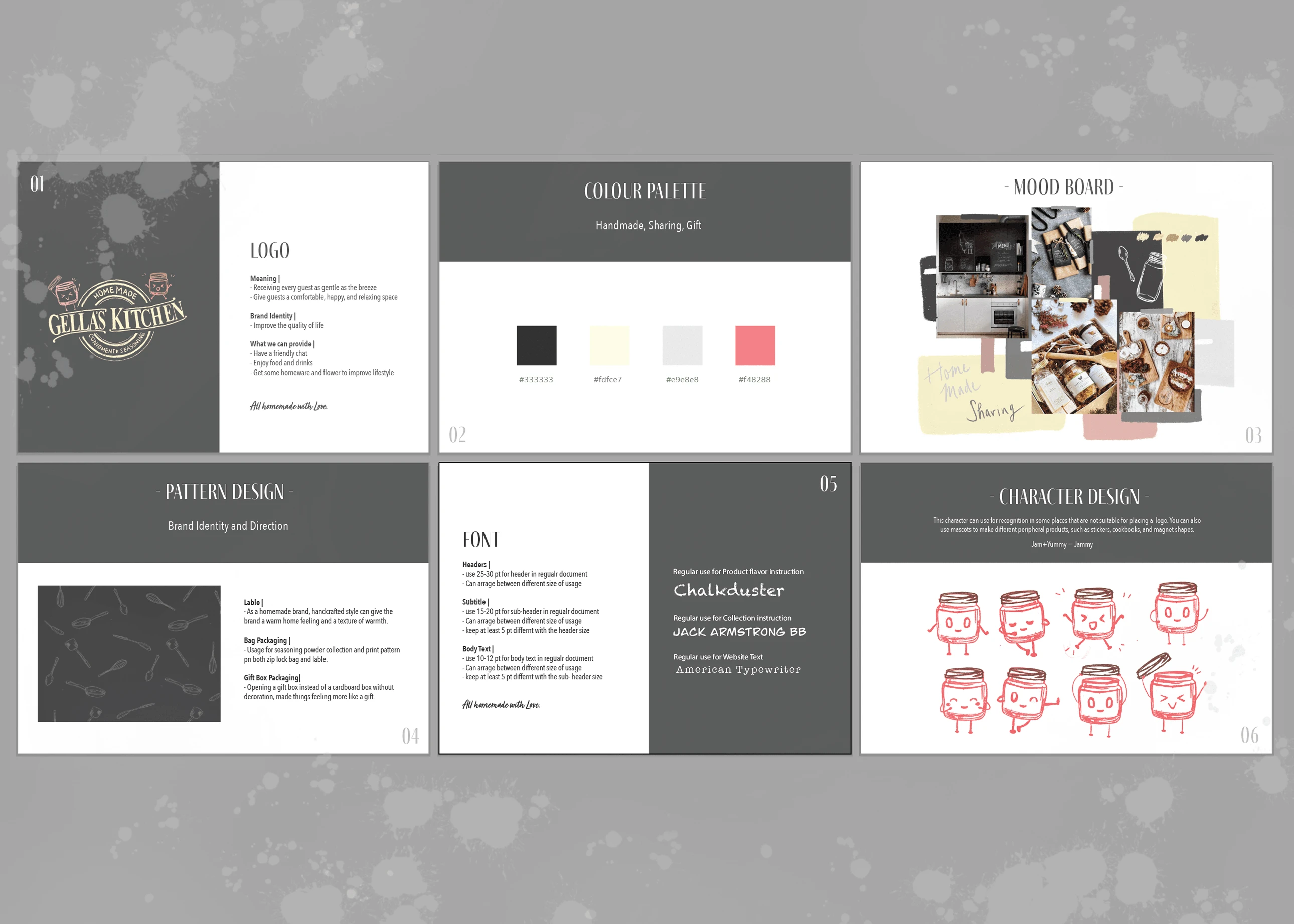 Gella's Kitchen - Brand Guidelines