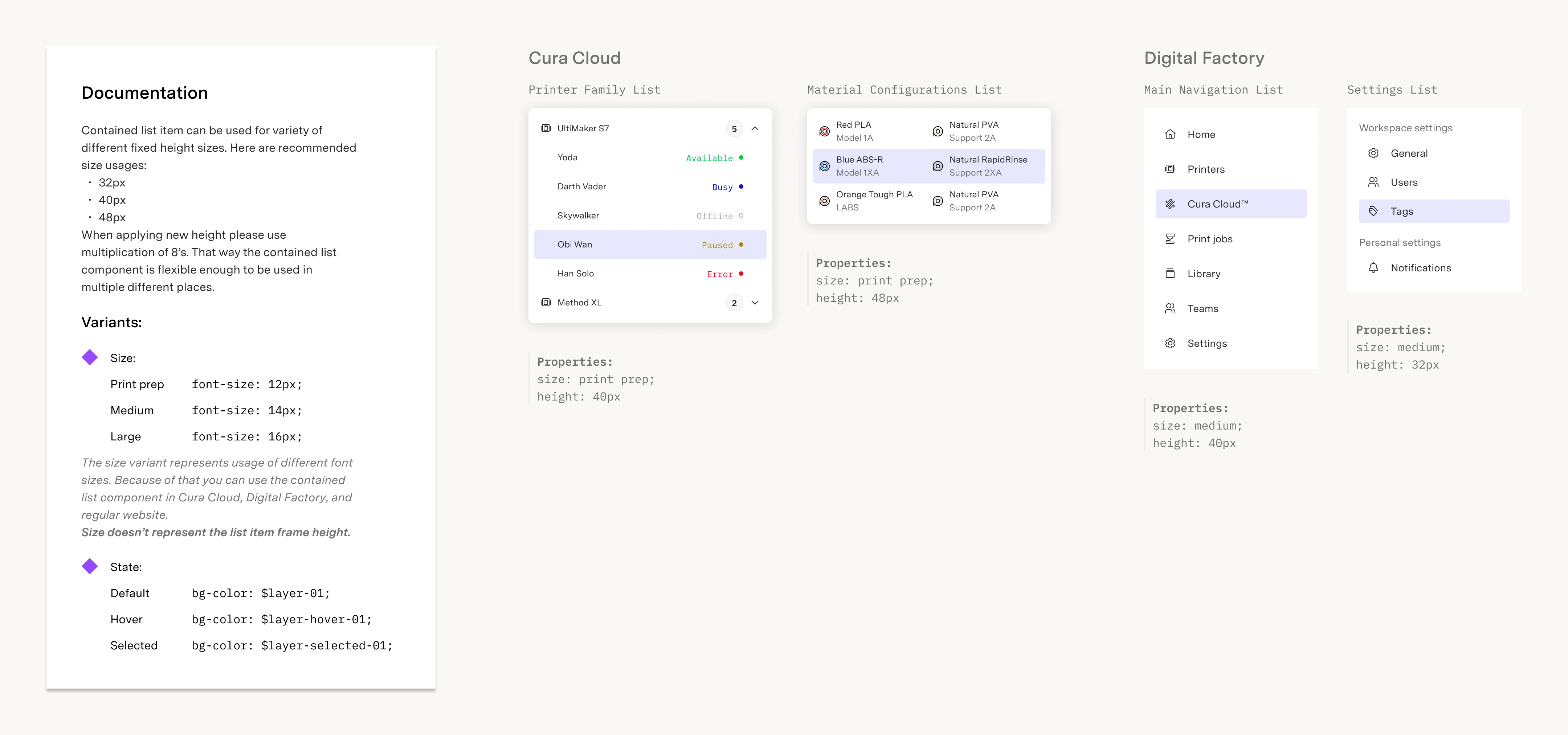 Design system Documentation