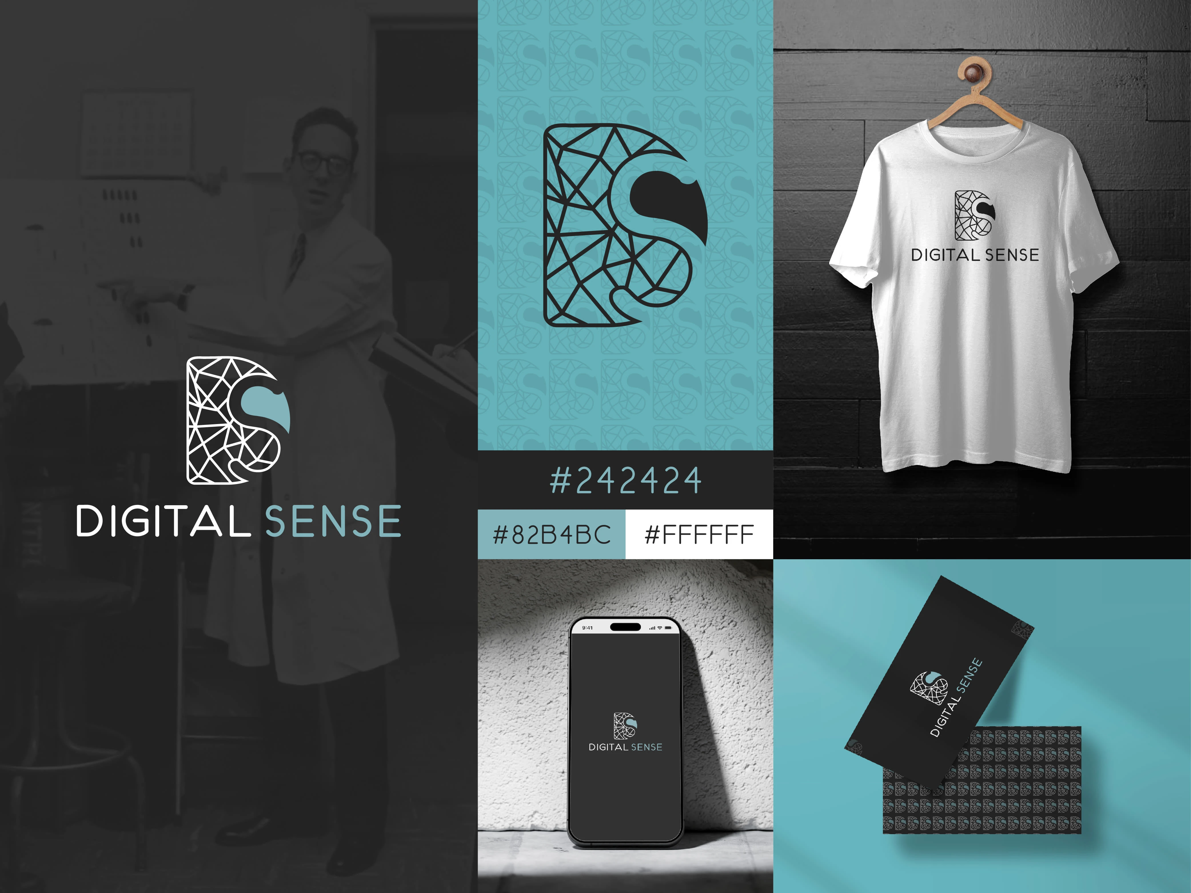 Designed a sleek and professional logo for Digital Sense, a solo technical consulting service specializing in digital banking strategy and data analytics for banks and fintech companies. The logo features a minimalist, abstract design integrated into the letters of the company name, reflecting the company's focus on data-driven solutions. The black-and-white or muted color scheme ensures a sophisticated, modern look, appealing to professional finance individuals and fintech startups.