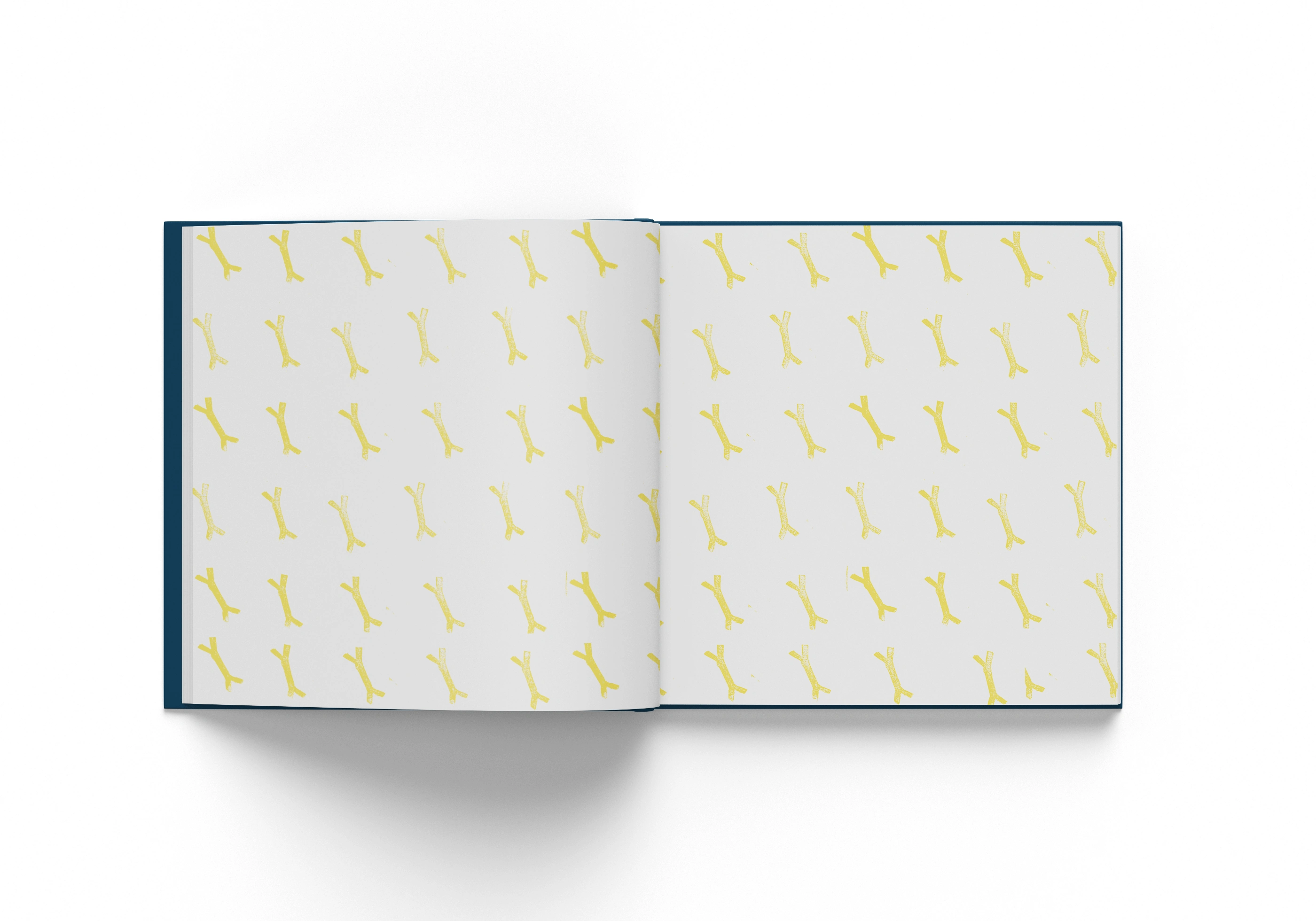 Endpaper design.