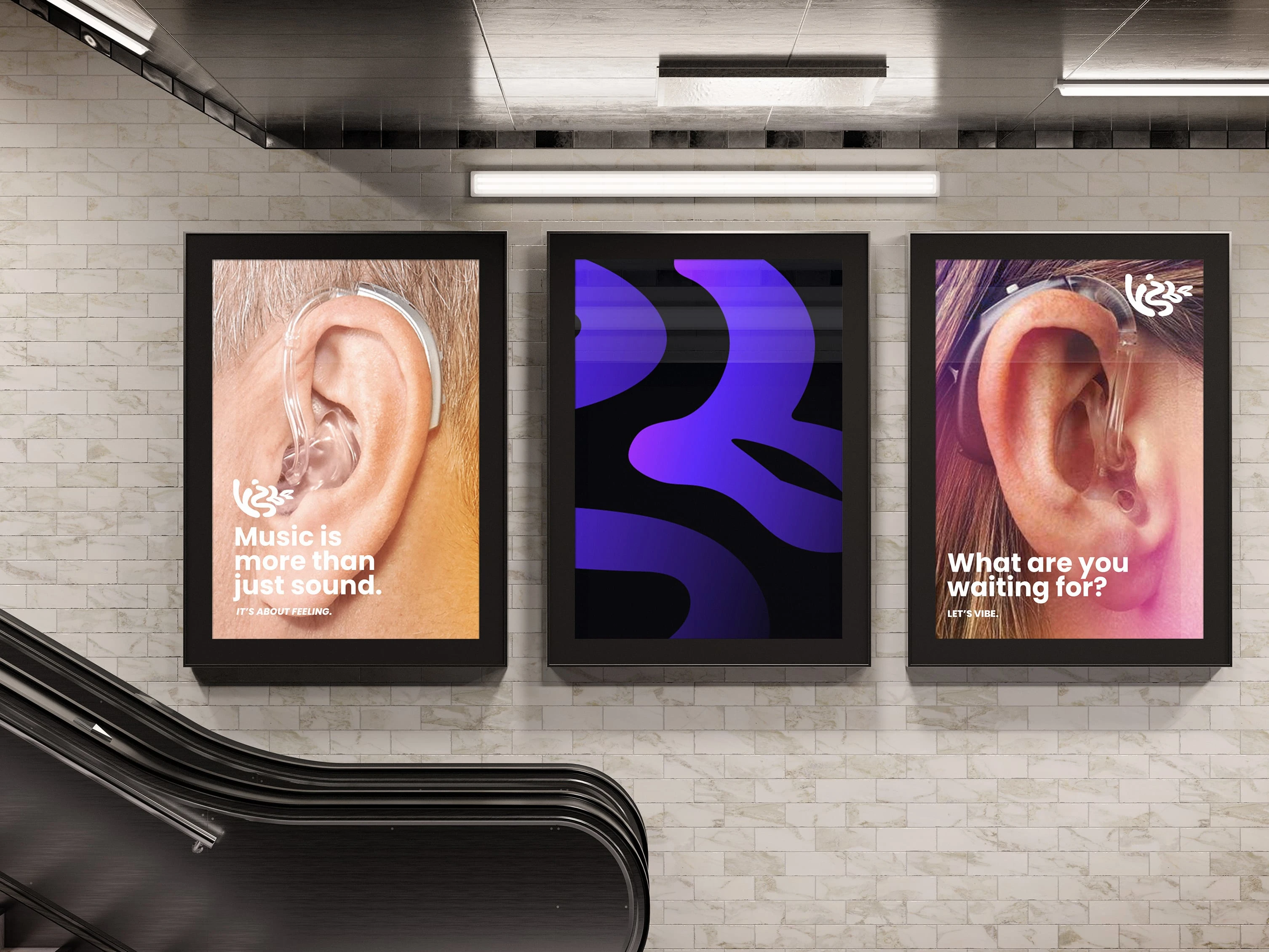 VIbe: Subway Poster Mockup