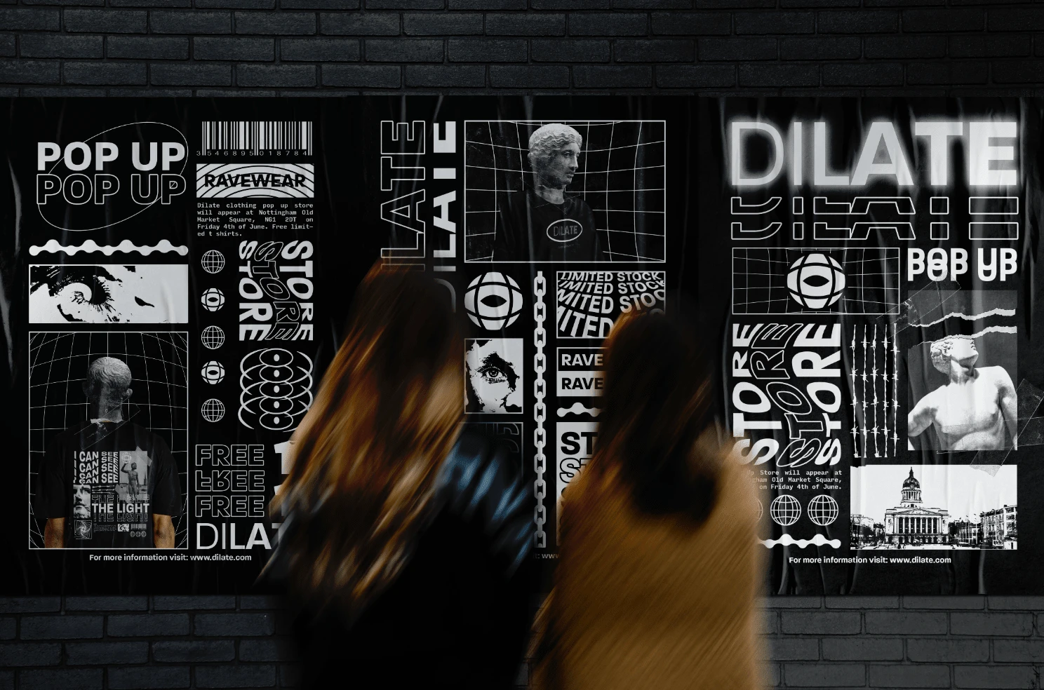 DILATE - Print Advertising Graphic Design