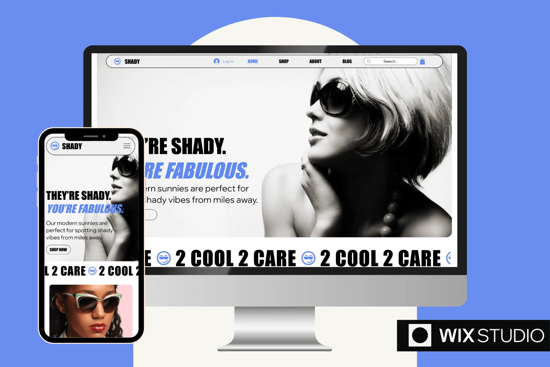 Bold Wix Studio Ecommerce Template